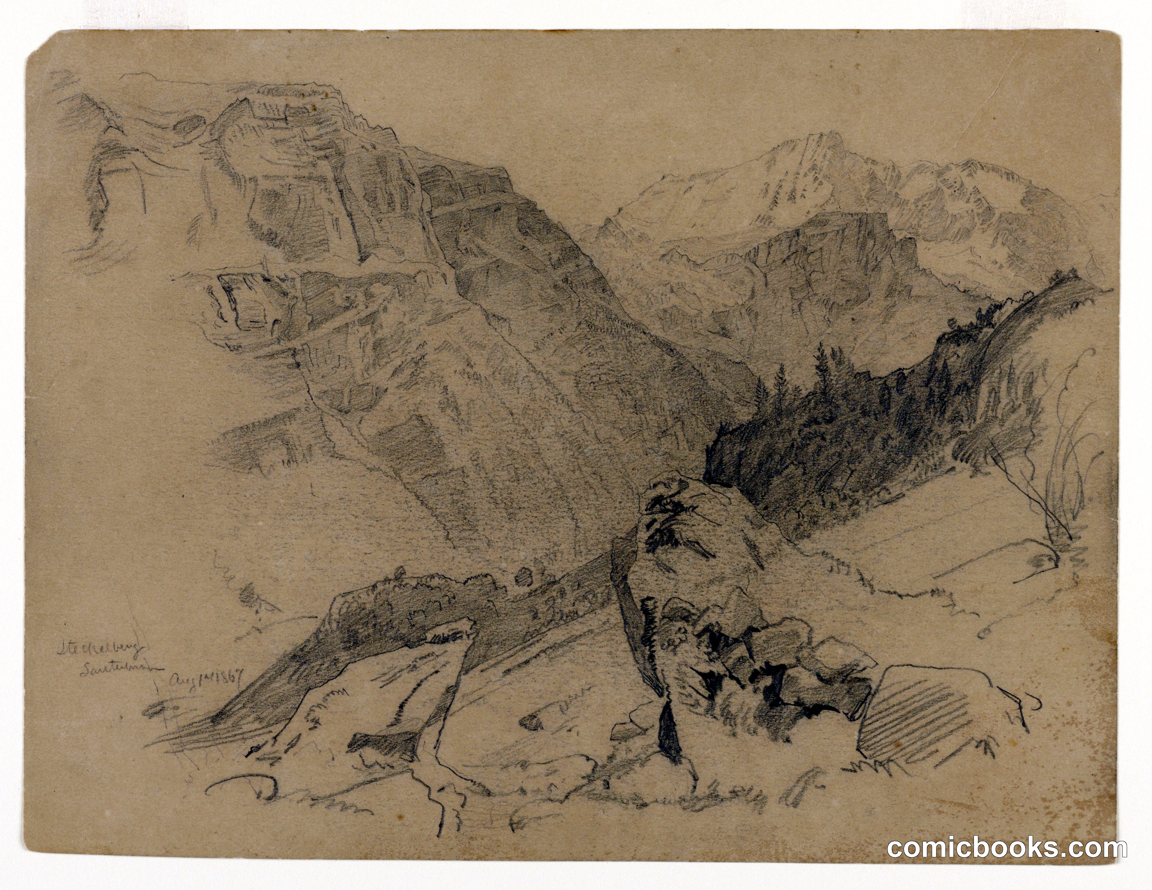 Landscape, Steckelberg, Switzerland