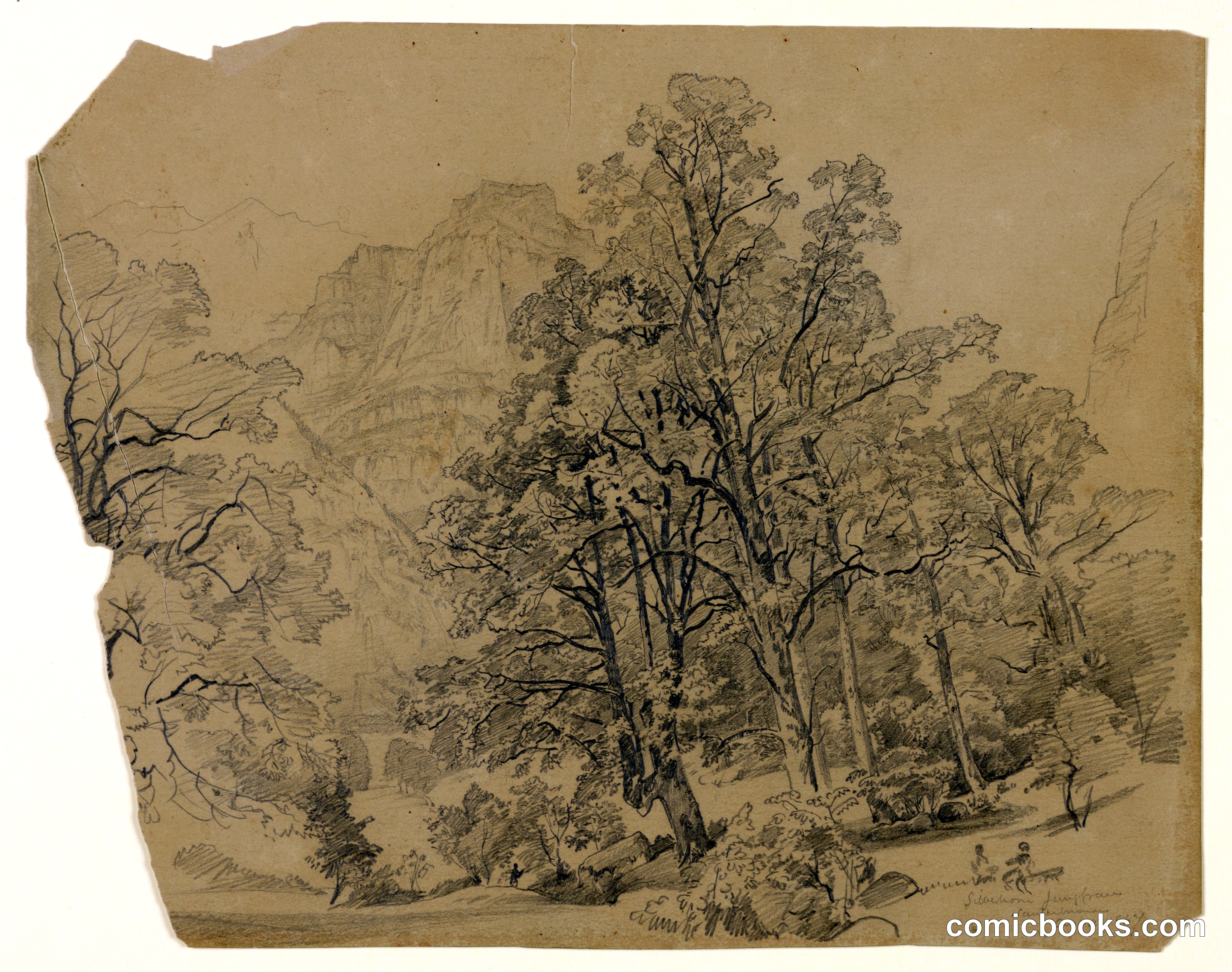 Landscape, Silberhorn, Lauterbrunnen, Switzerland