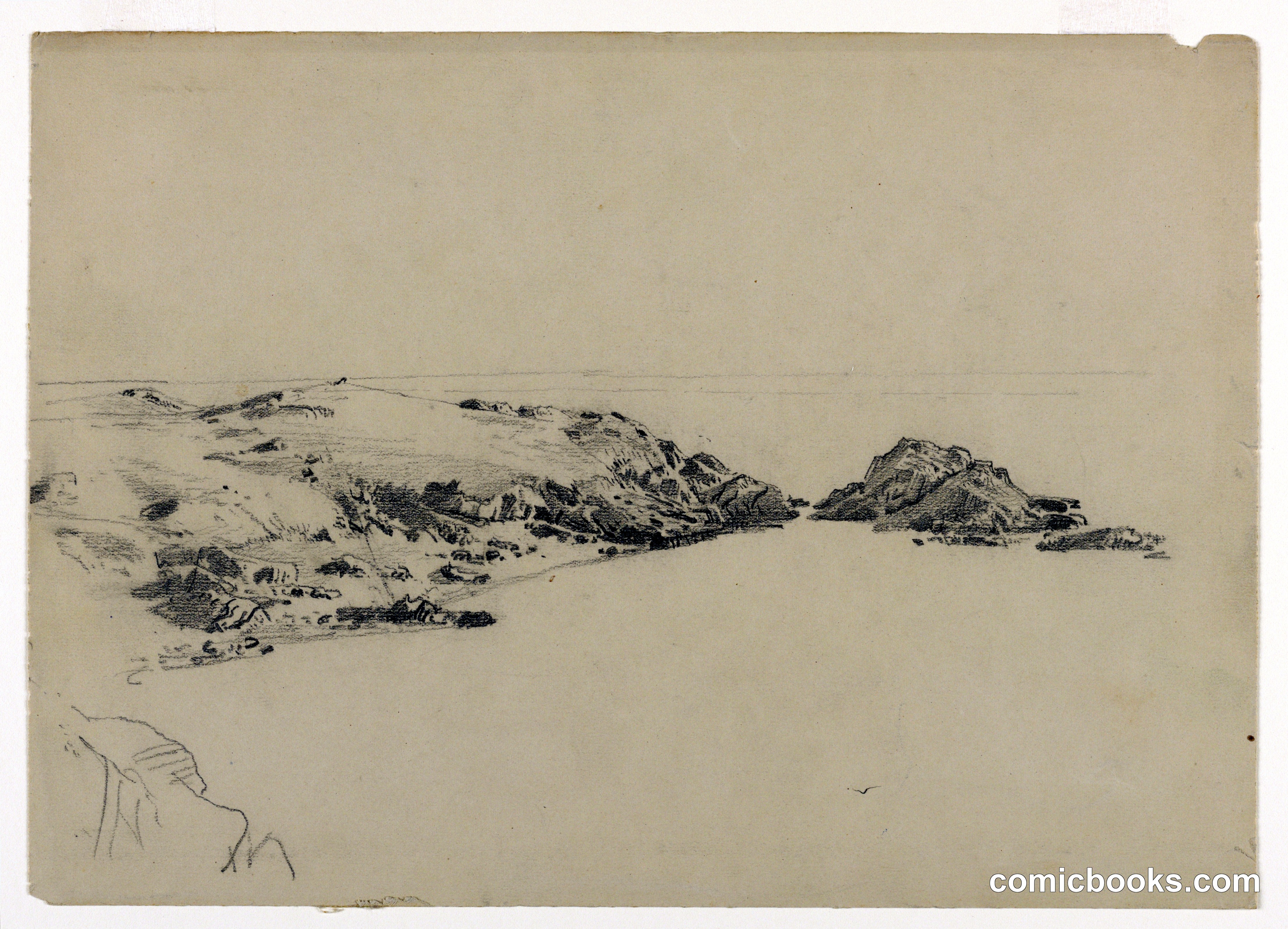 Study of Seashore, Rhode Island