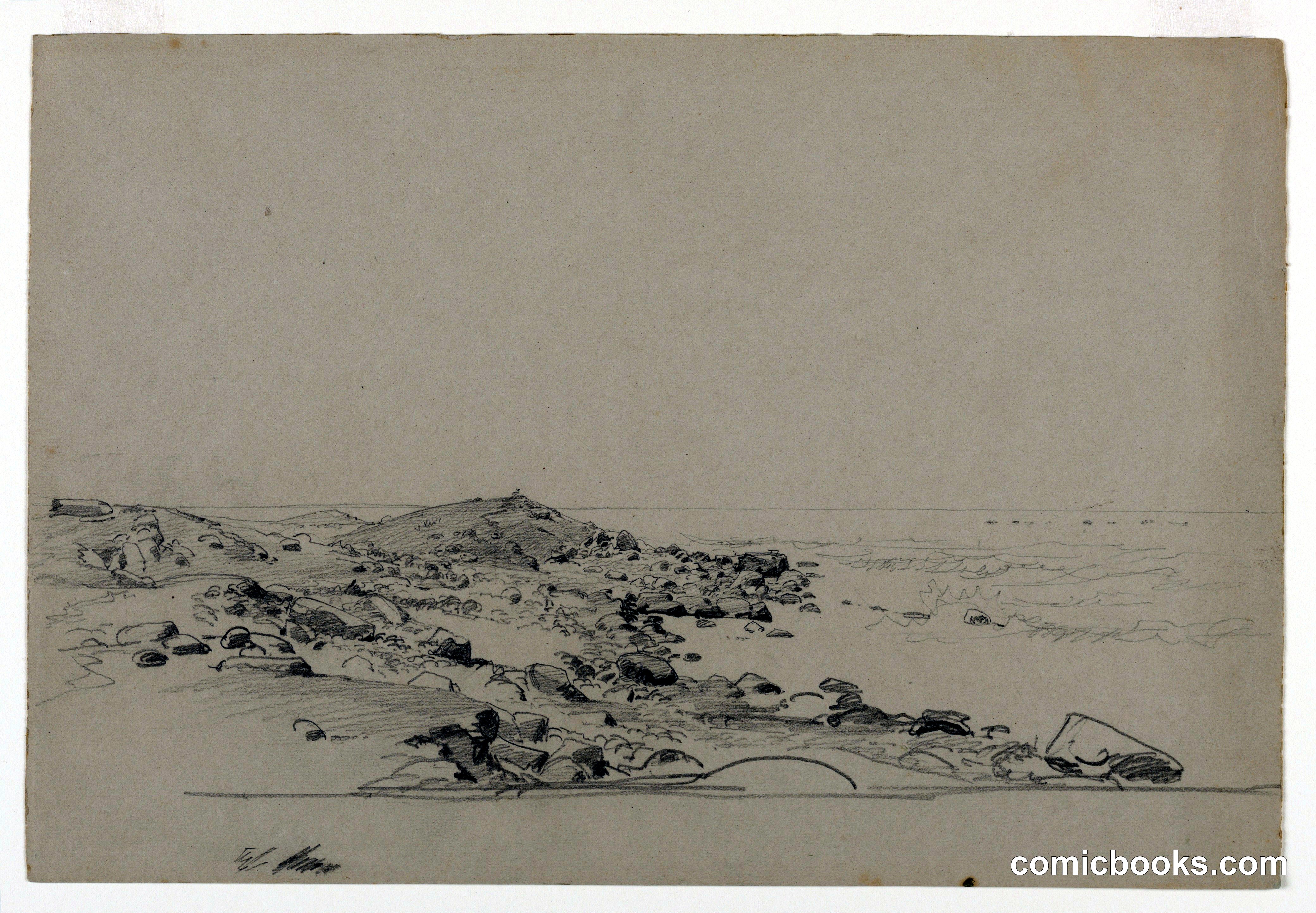 Study of Seashore, Rhode Island