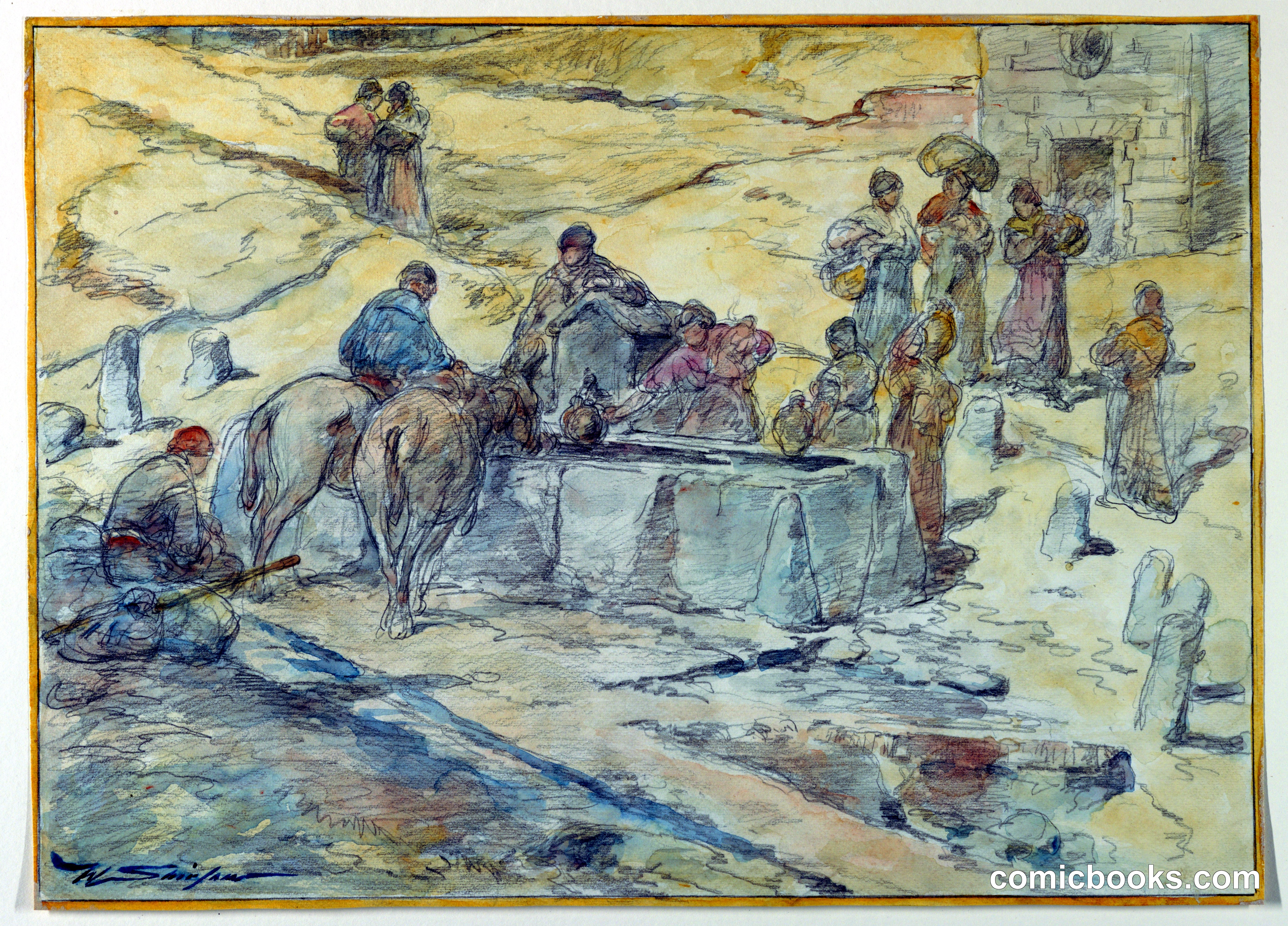 A Water Trough