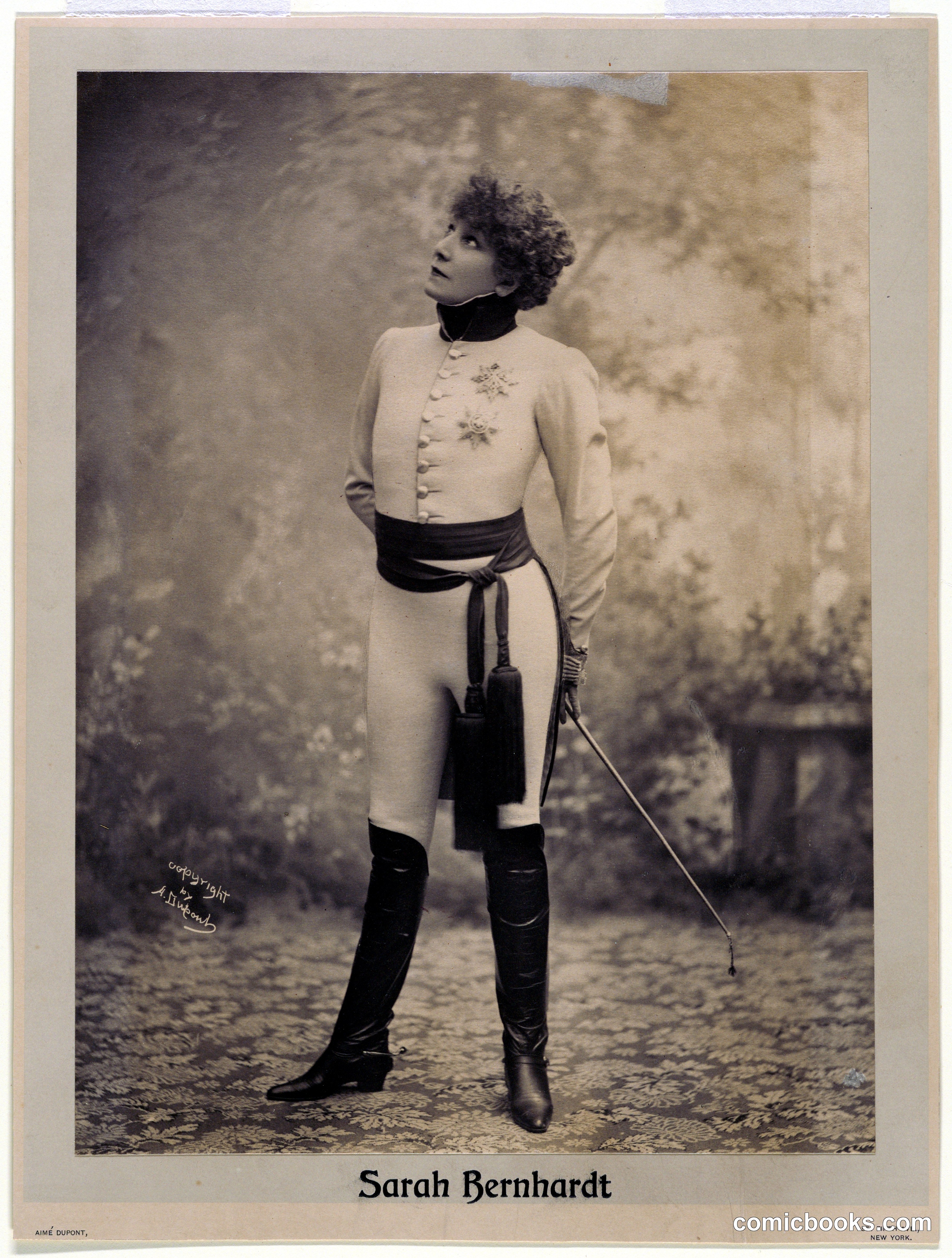 Sarah Bernhardt as the Duke of Reichstadt