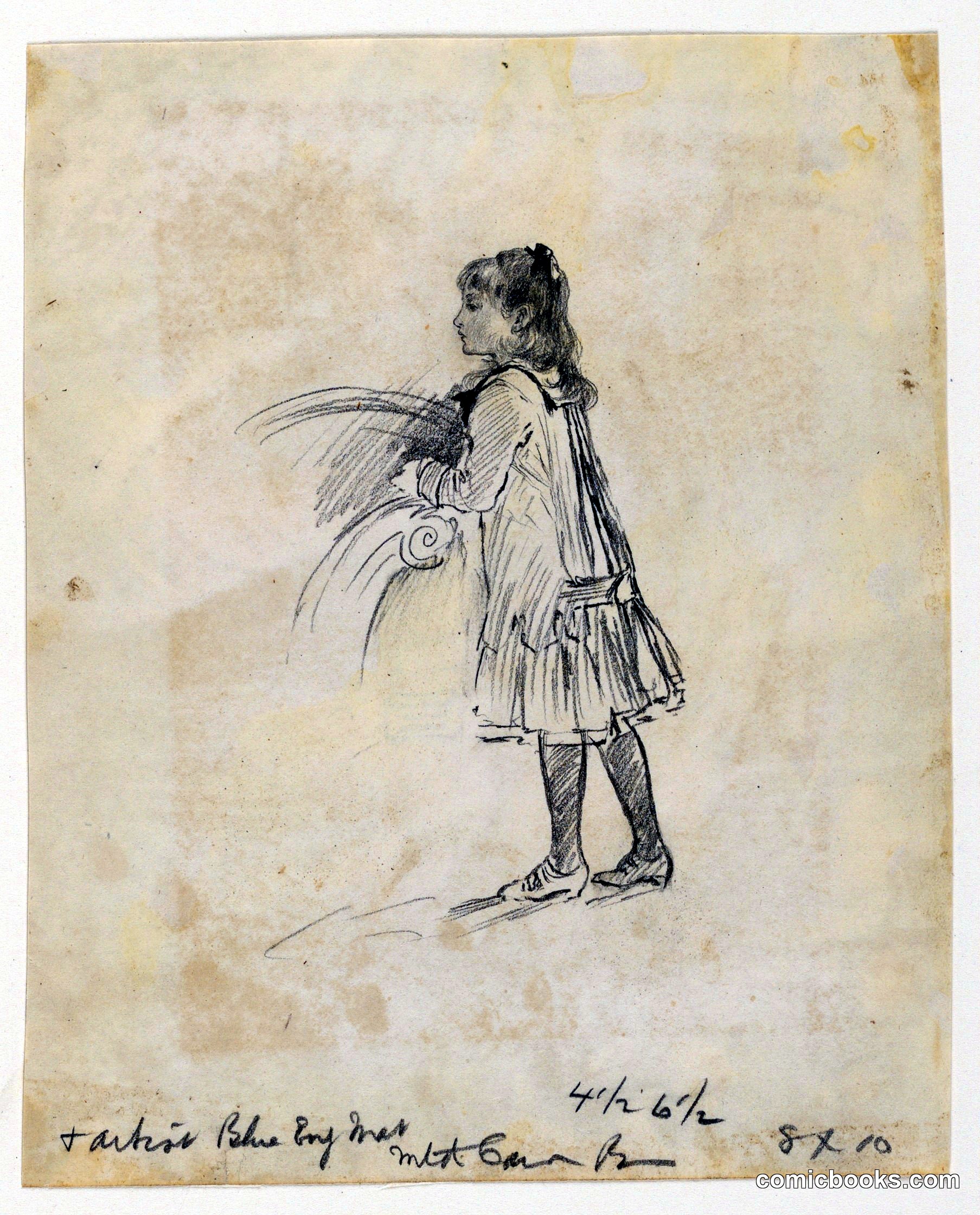 Marian Hague as a Child