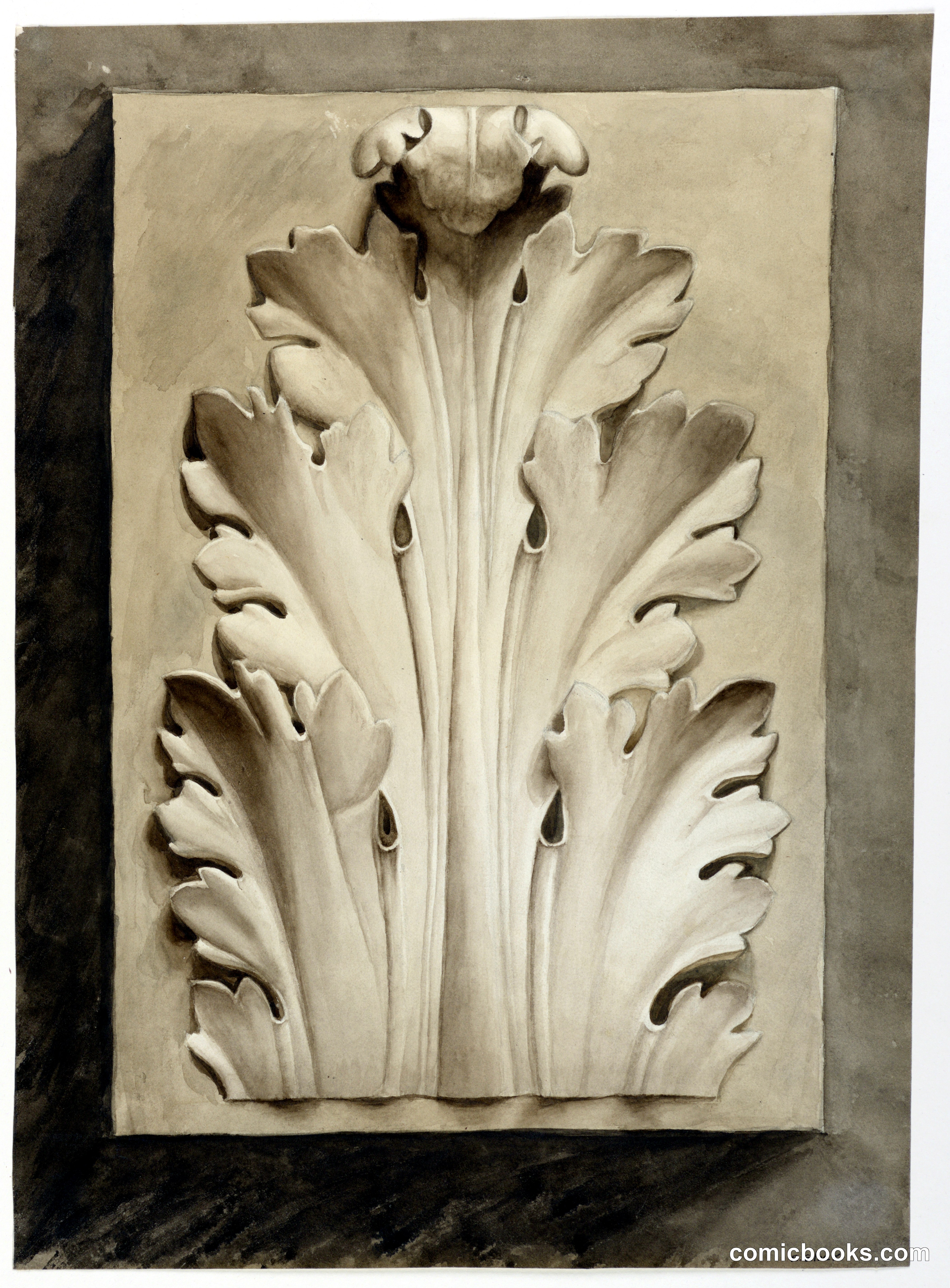 Acanthus Leaf Cast
