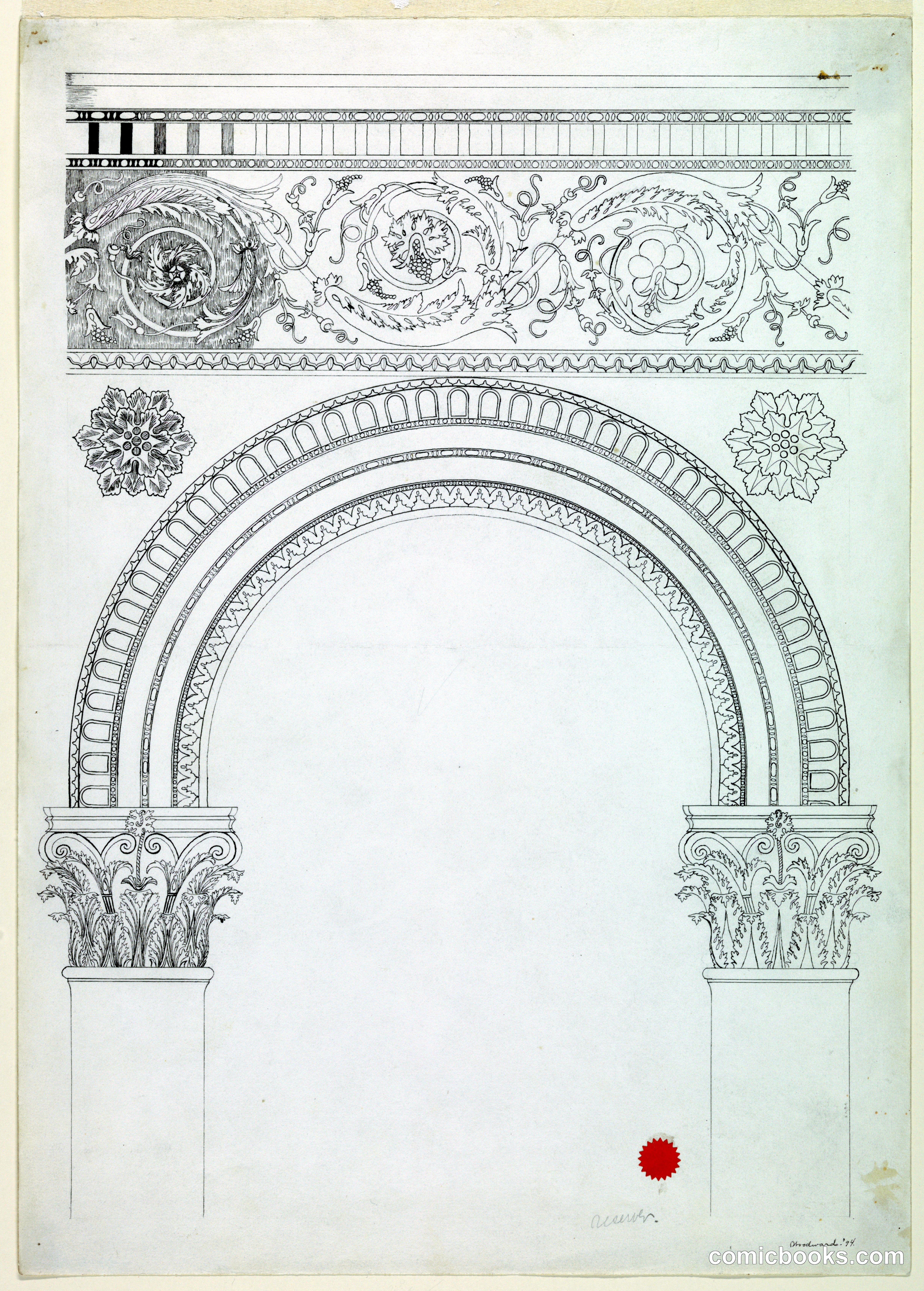 Architectural Ornament Study