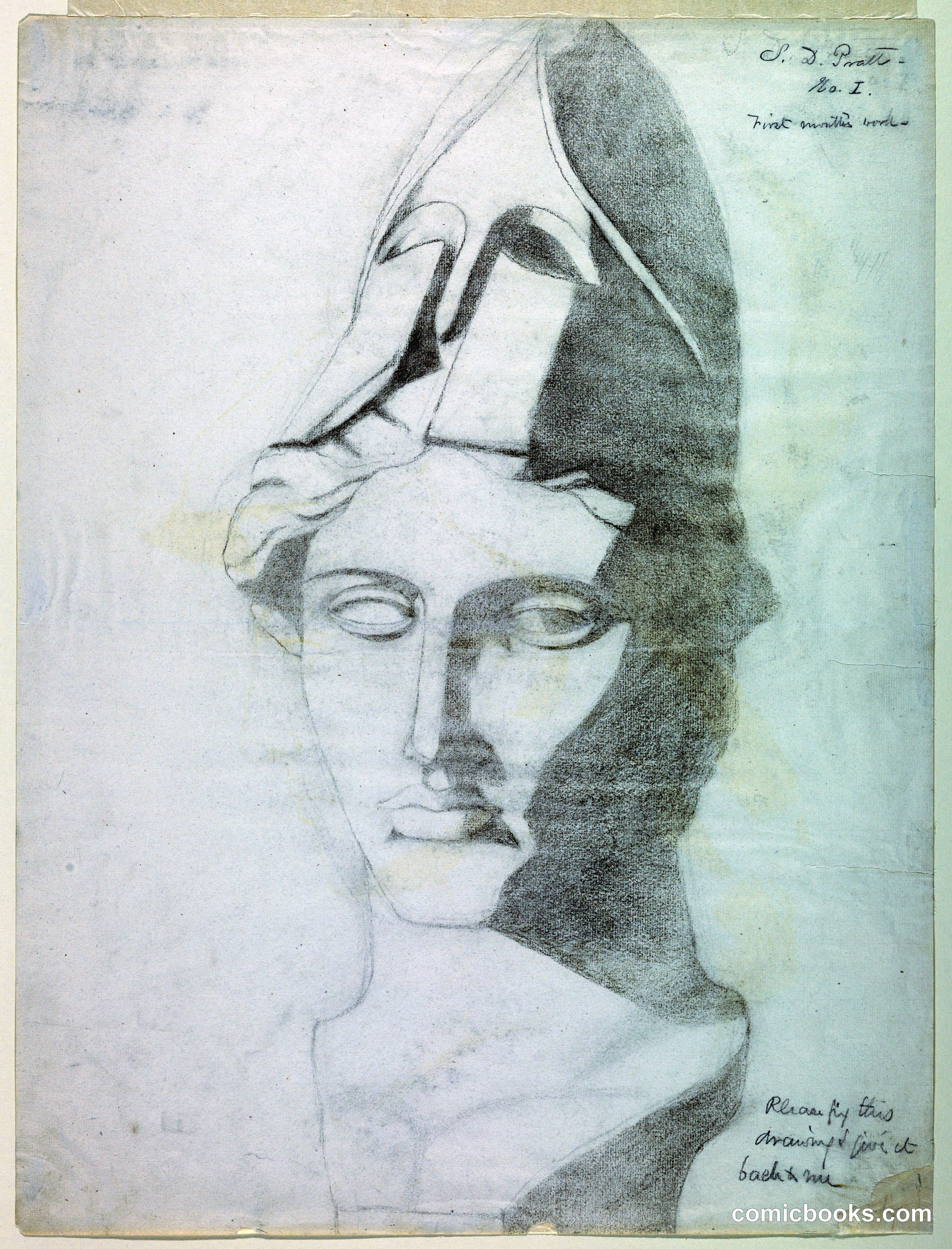 Head of Athena (from a cast)