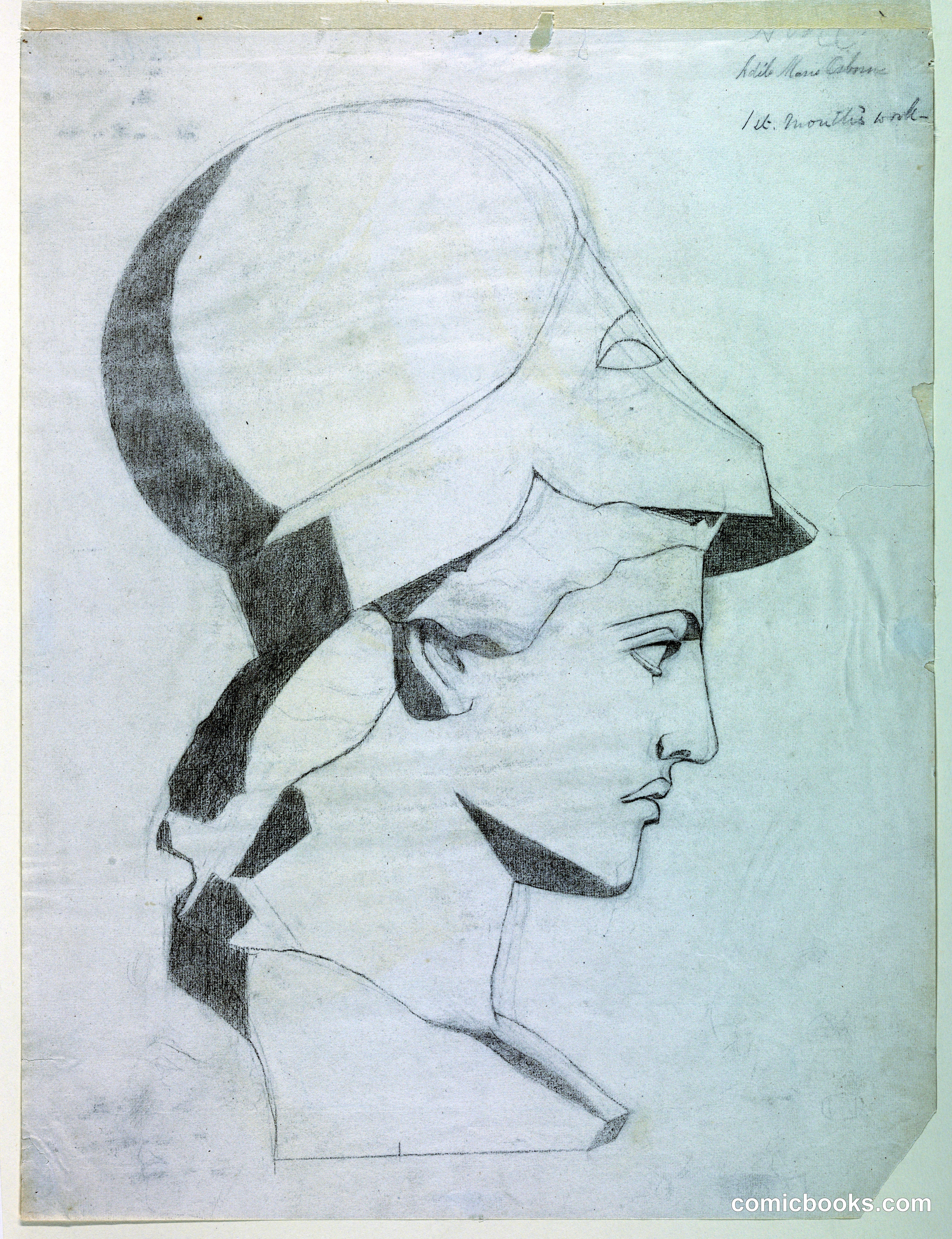 Head of Athena (from a cast)