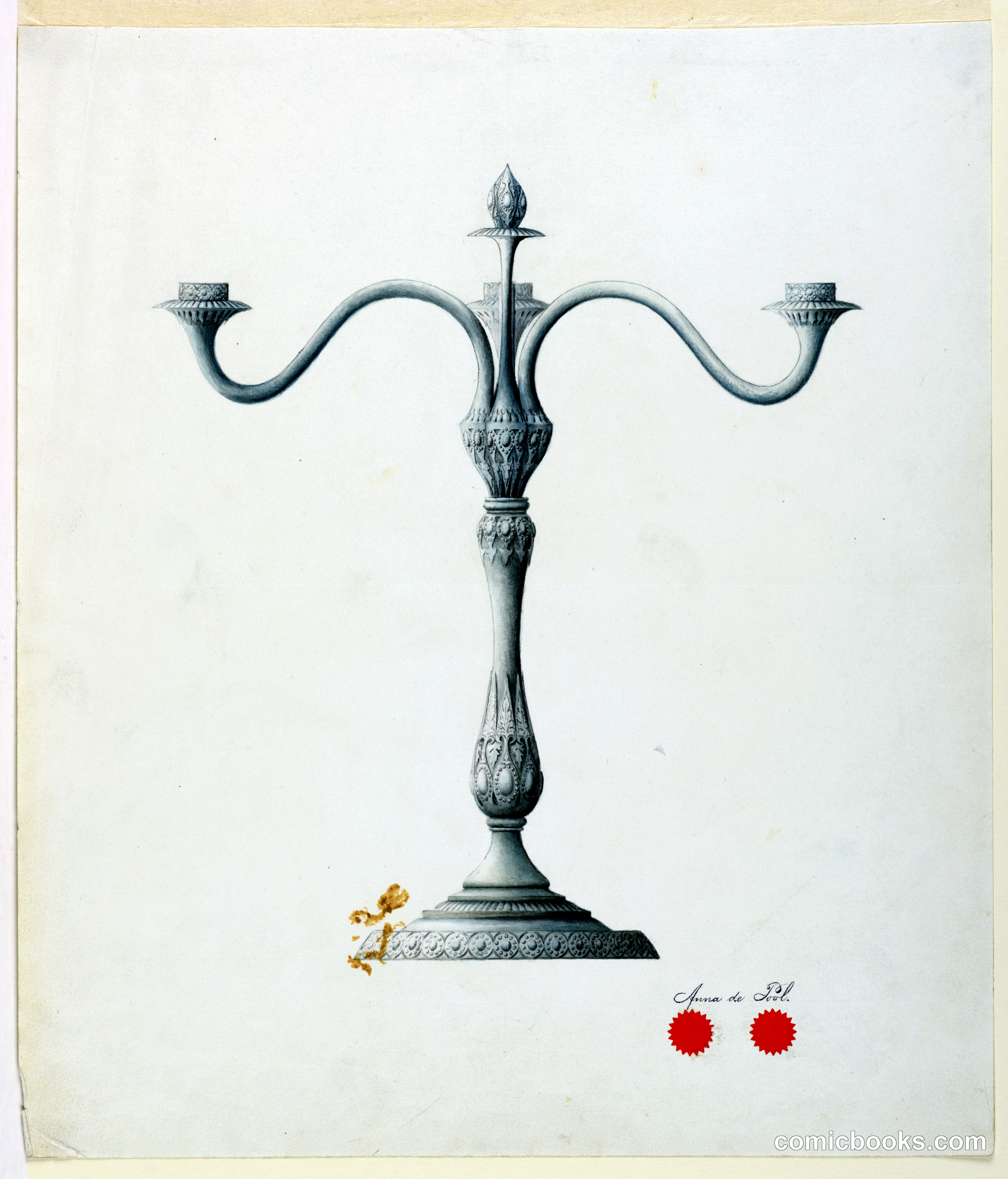 Design for a Candelabrum