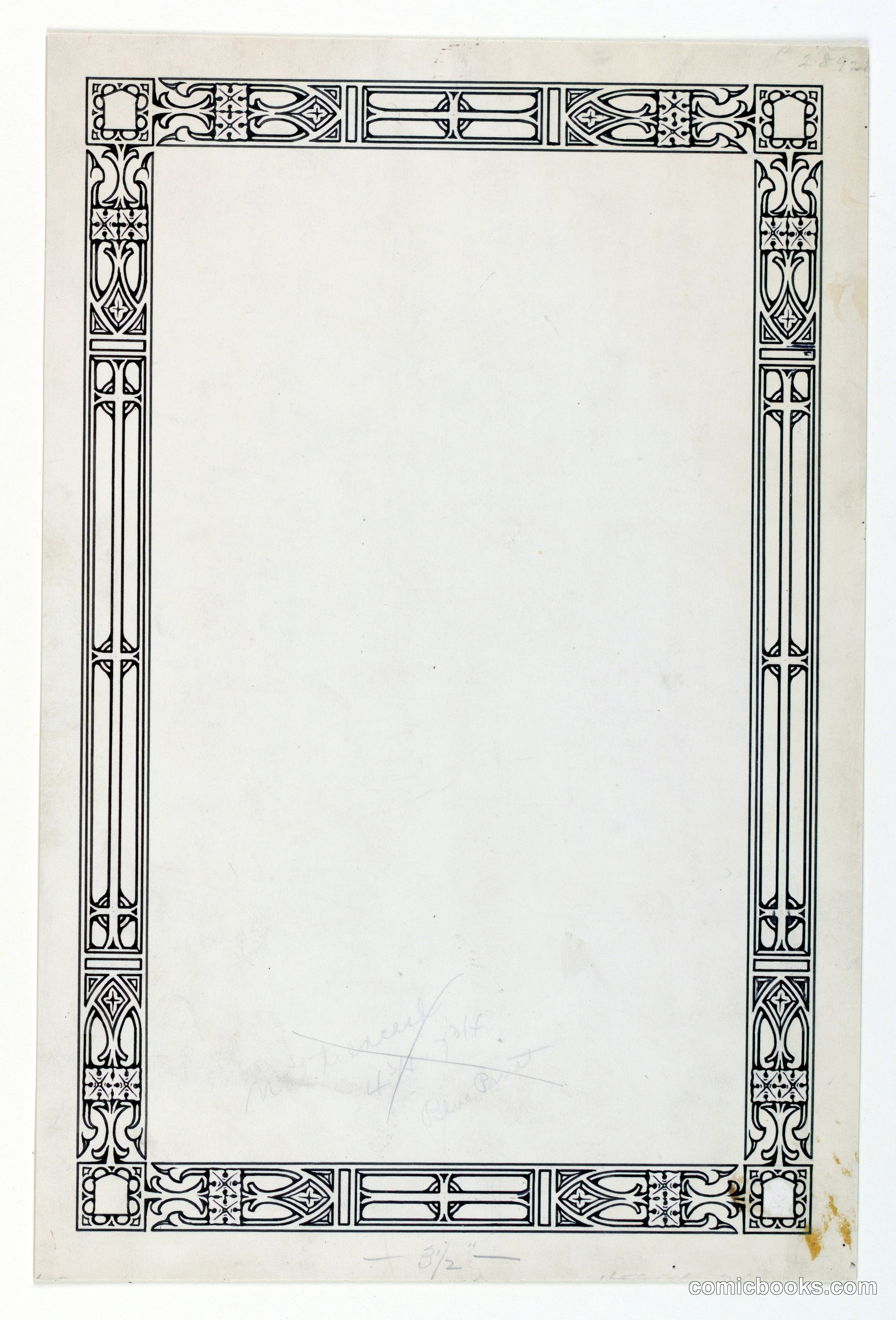 Design for an Enframement