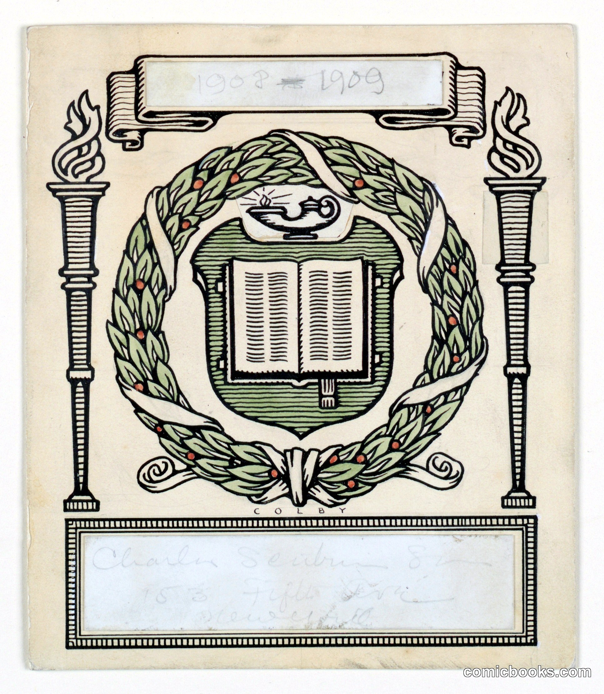 Design for Scribner's Insignia