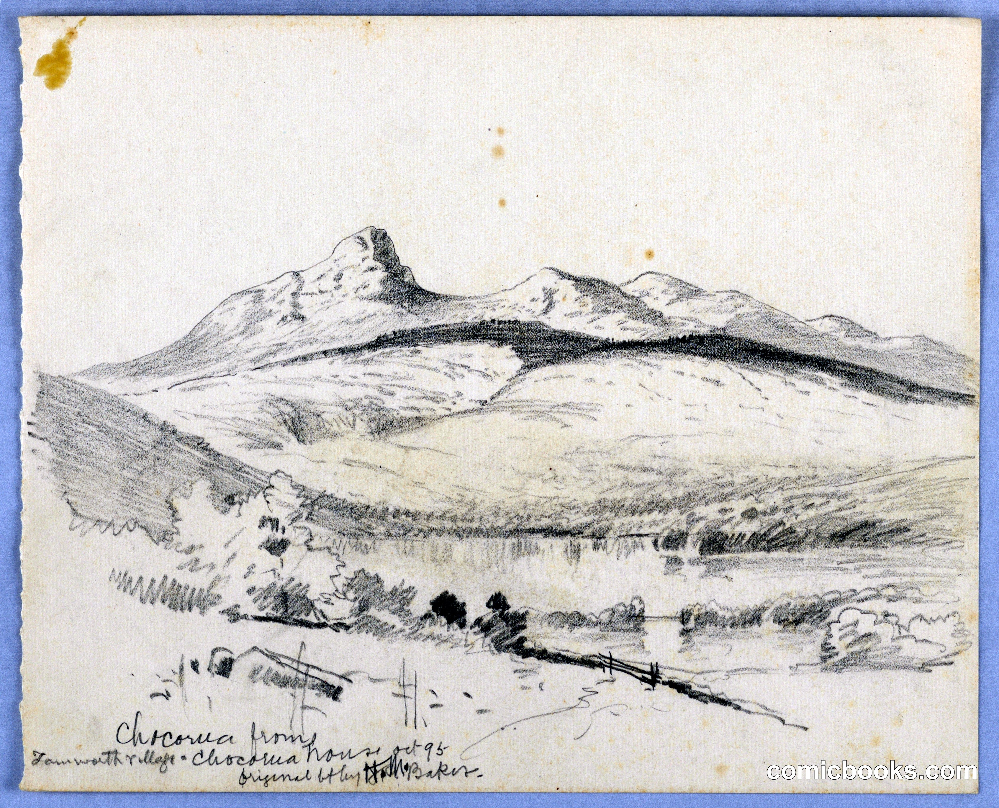 Mt. Chocorua from Tamworth, New Hampshire