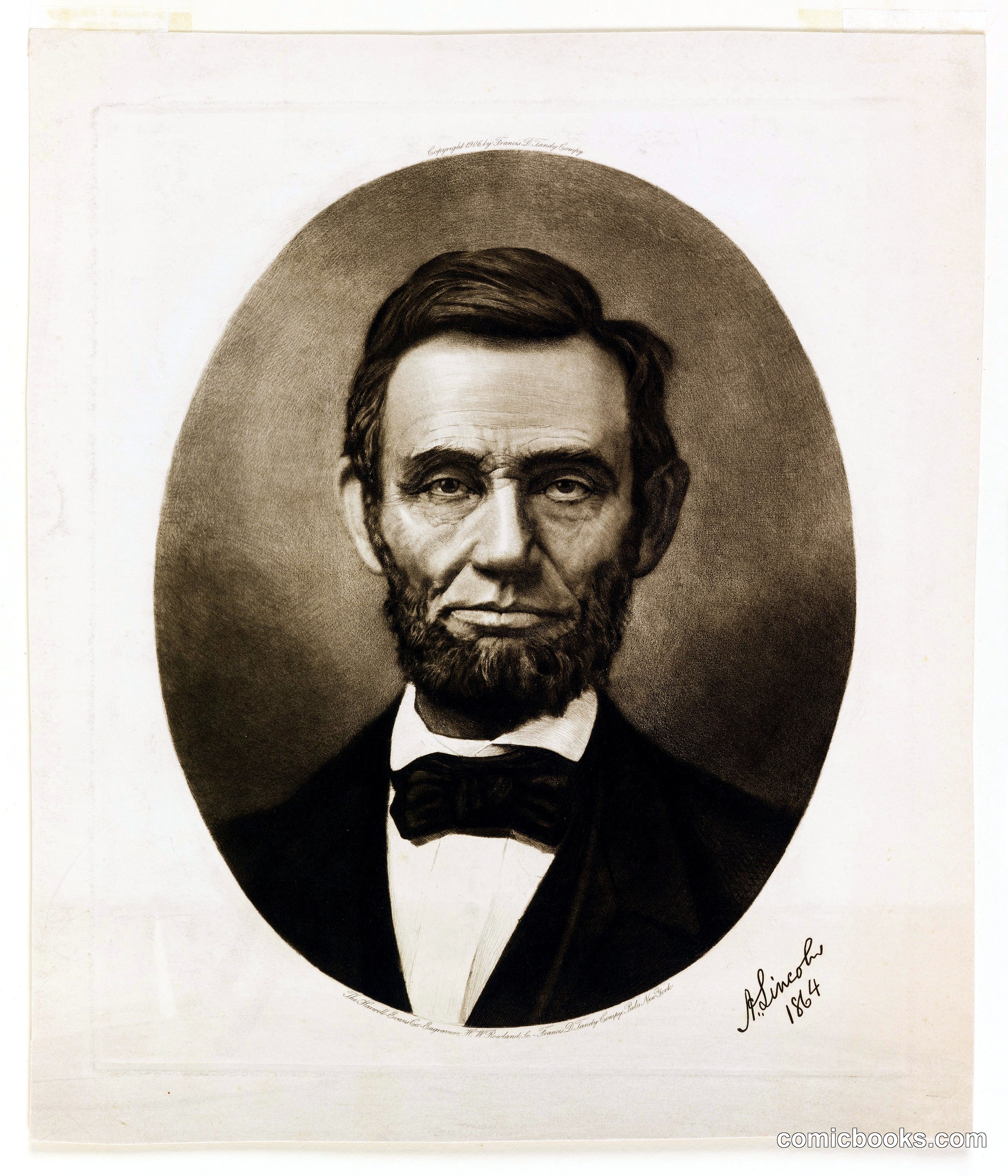 Portrait of Abraham Lincoln