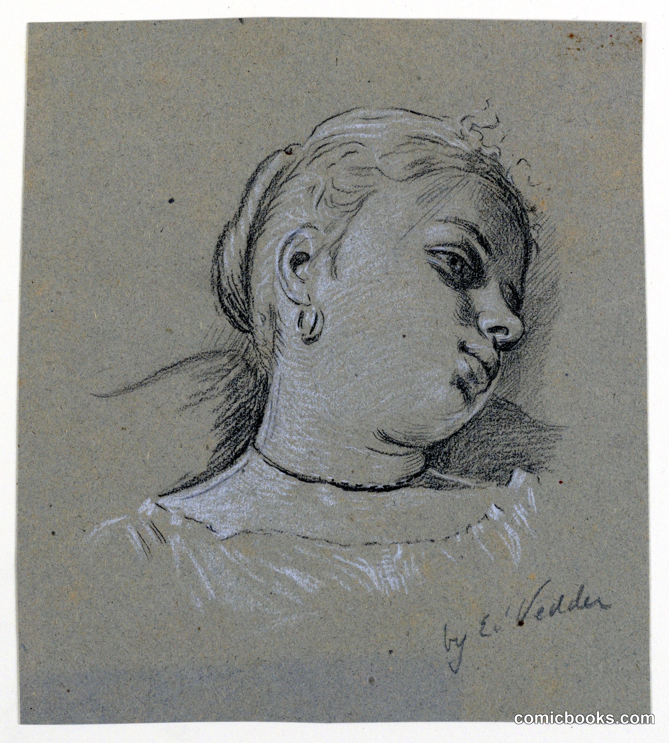 Portrait Study of a Young Woman