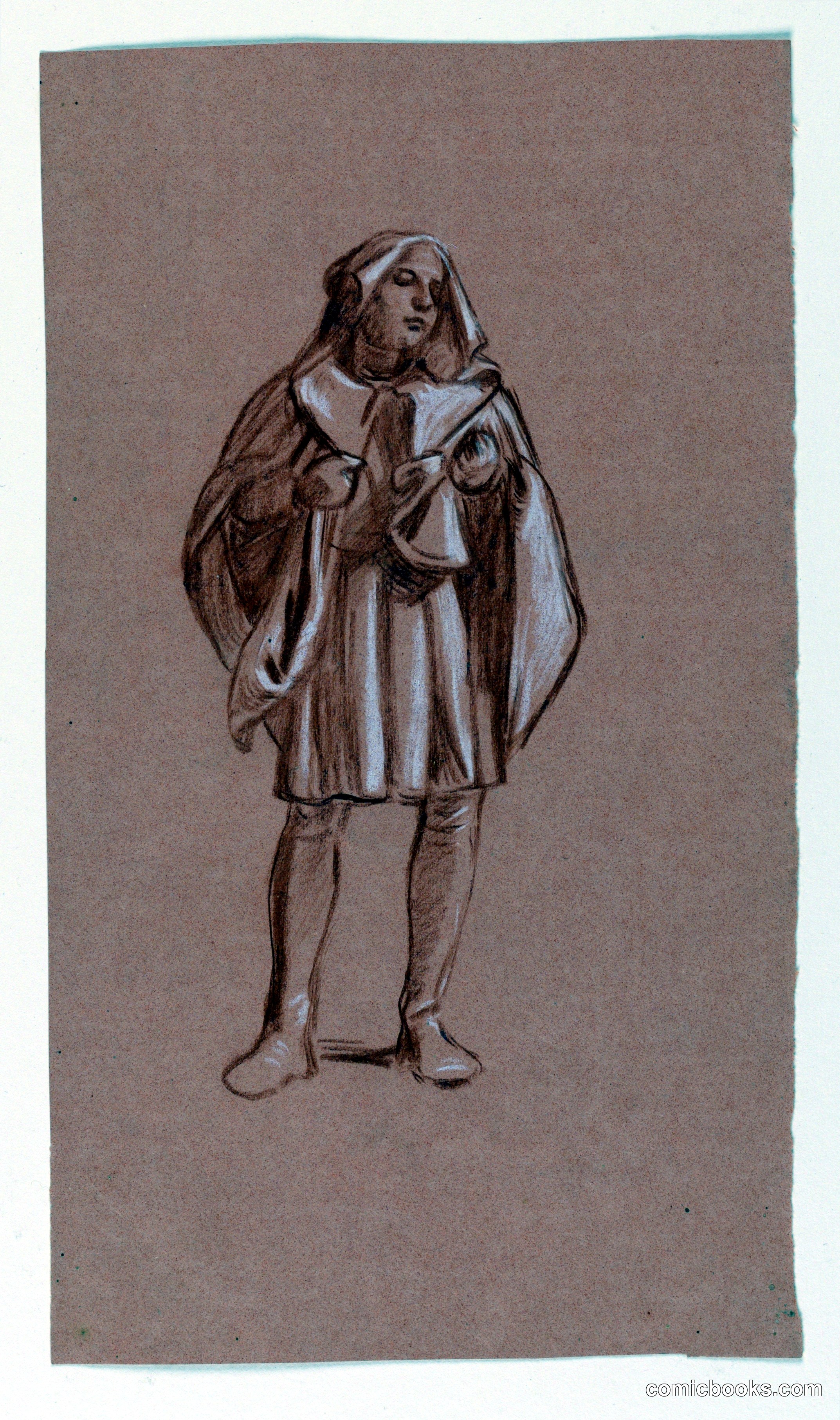 Study for 'Wedding Procession'