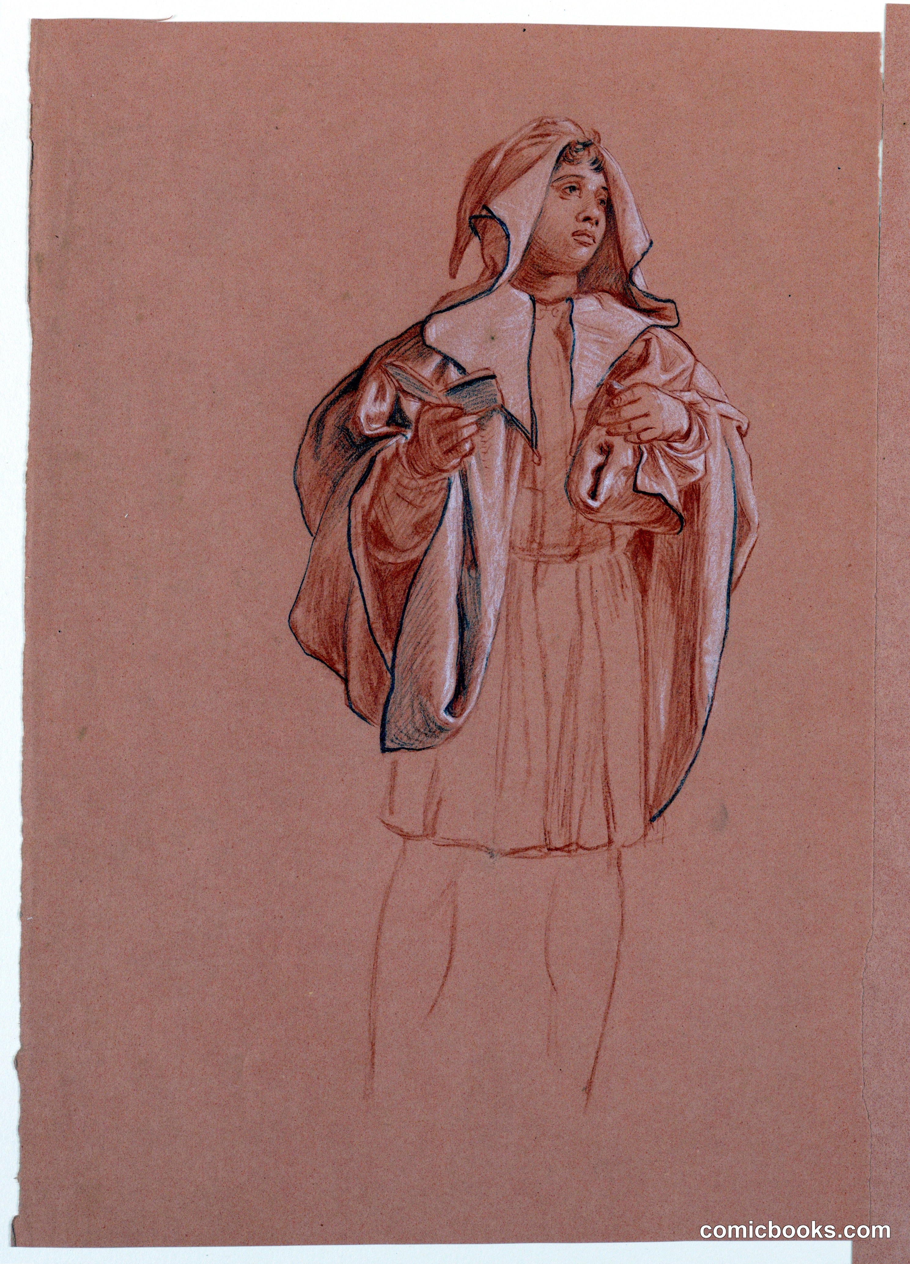 Study for 'Wedding Procession'