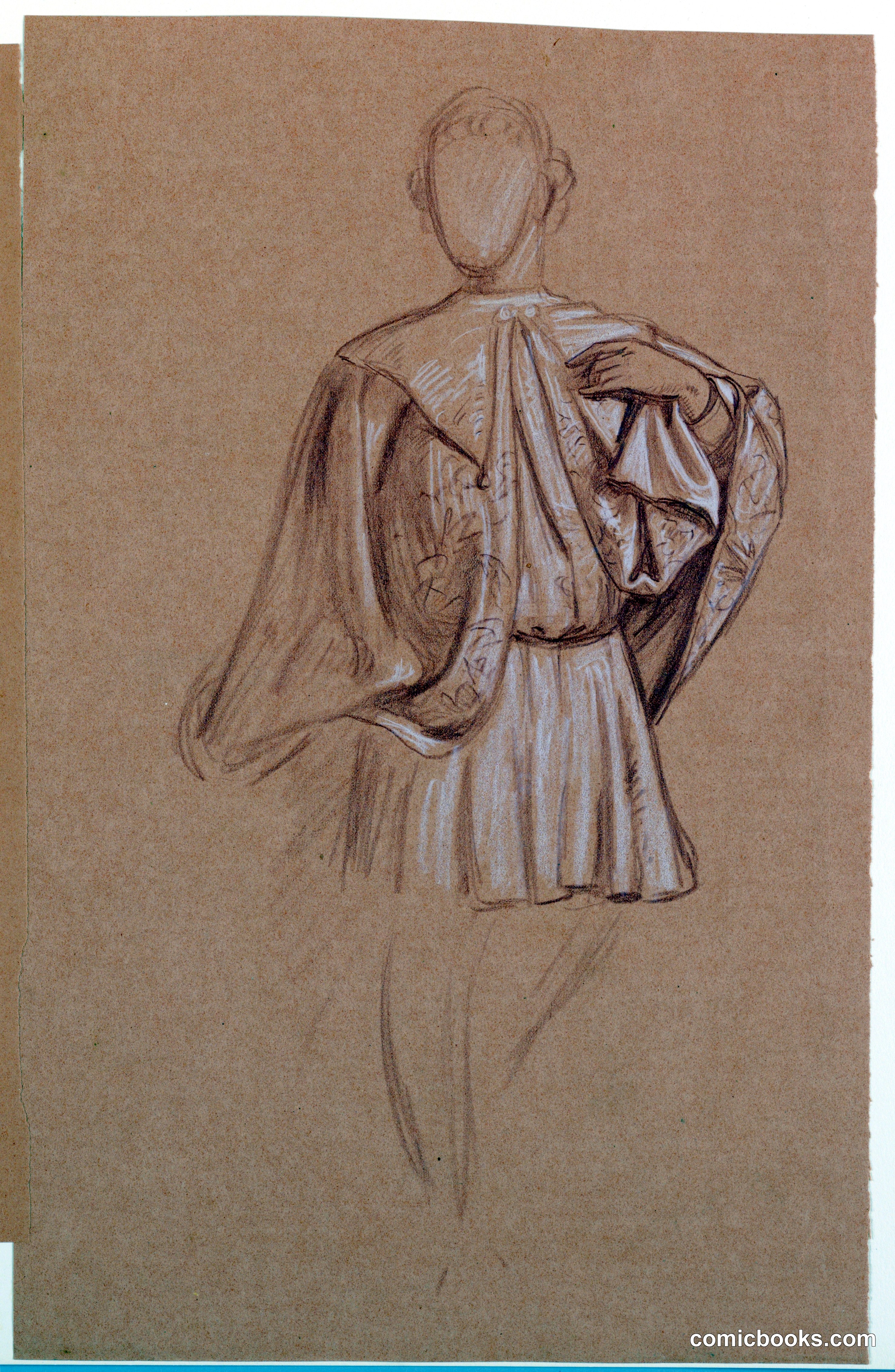 Study for 'Wedding Procession'