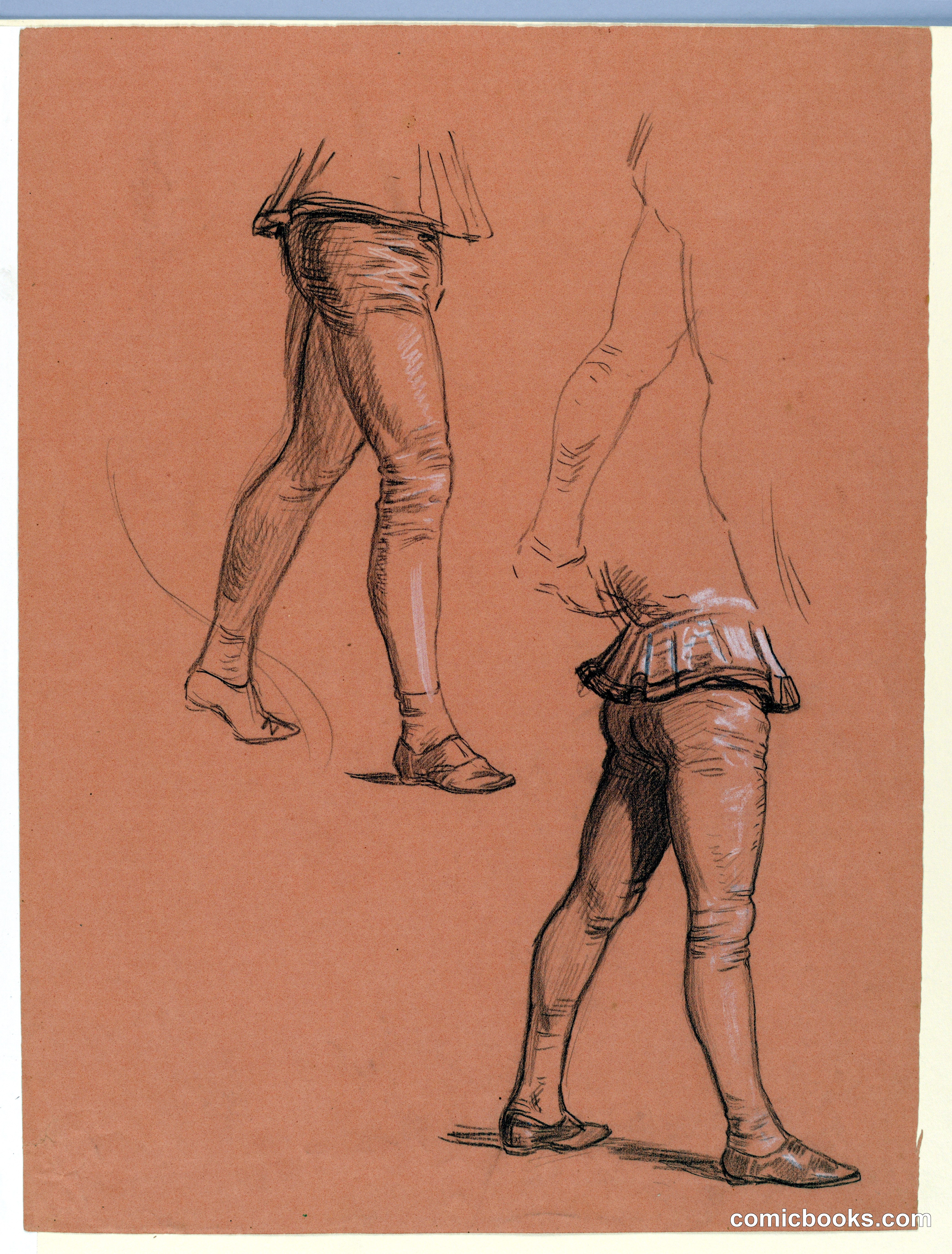 Study for 'Wedding Procession'