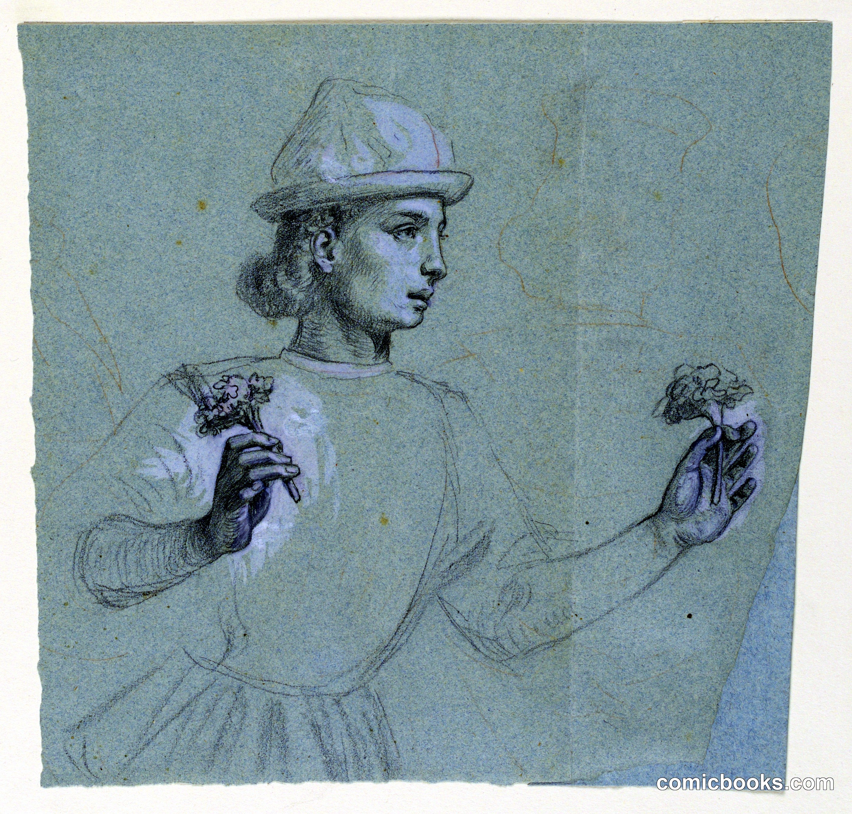 Study for 'Wedding Procession'