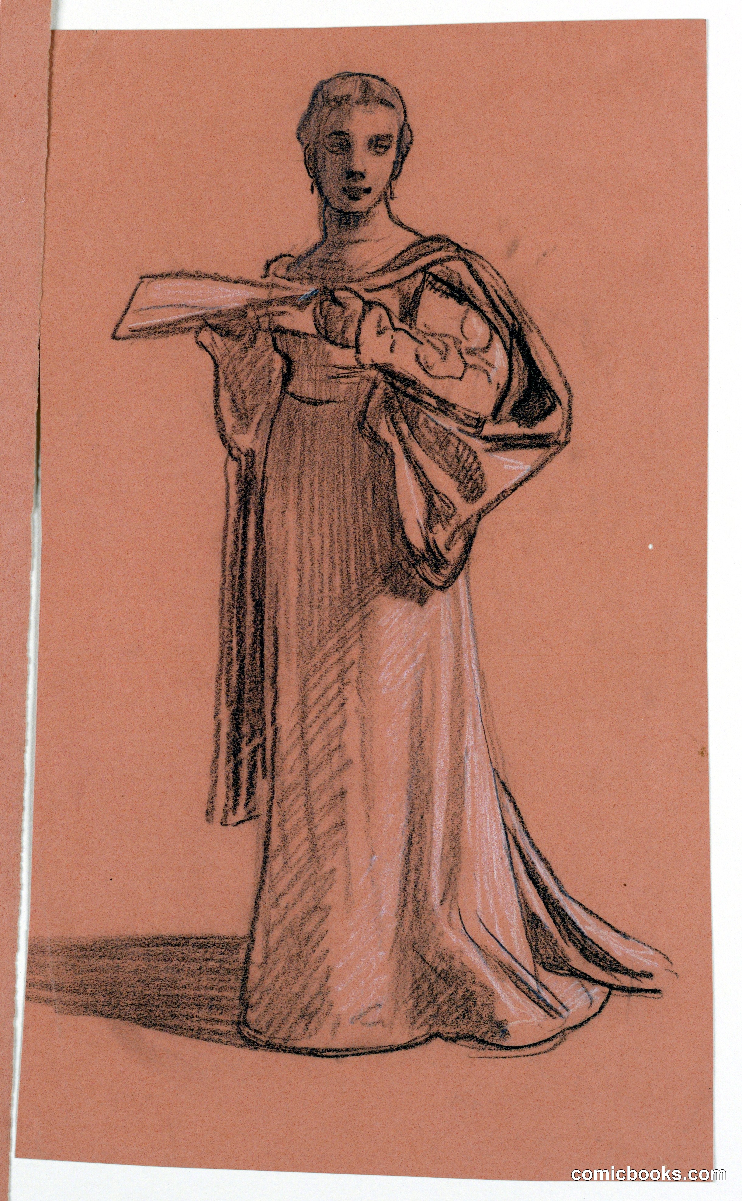 Study for 'Wedding Procession'