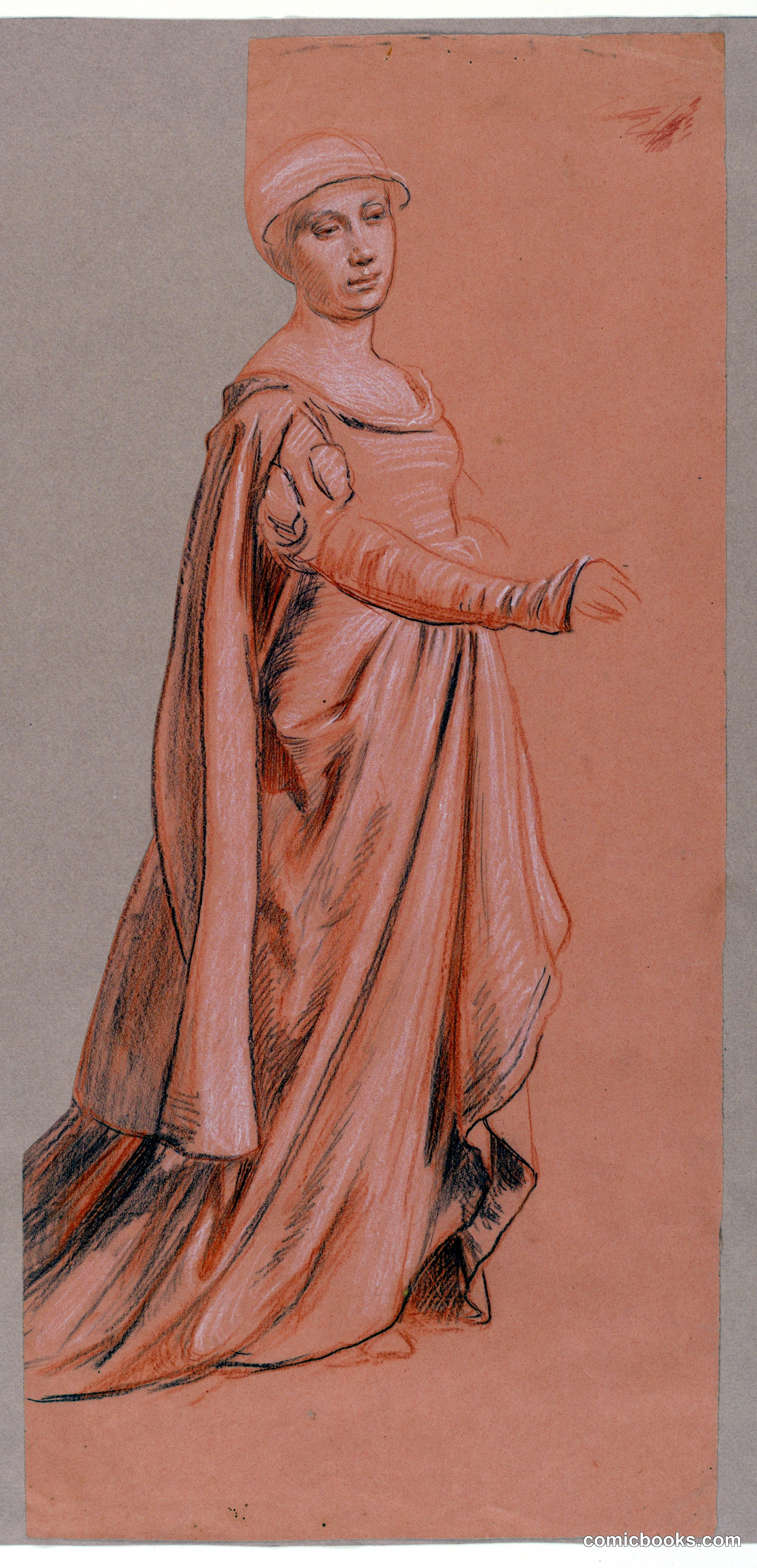Study for 'Wedding Procession'