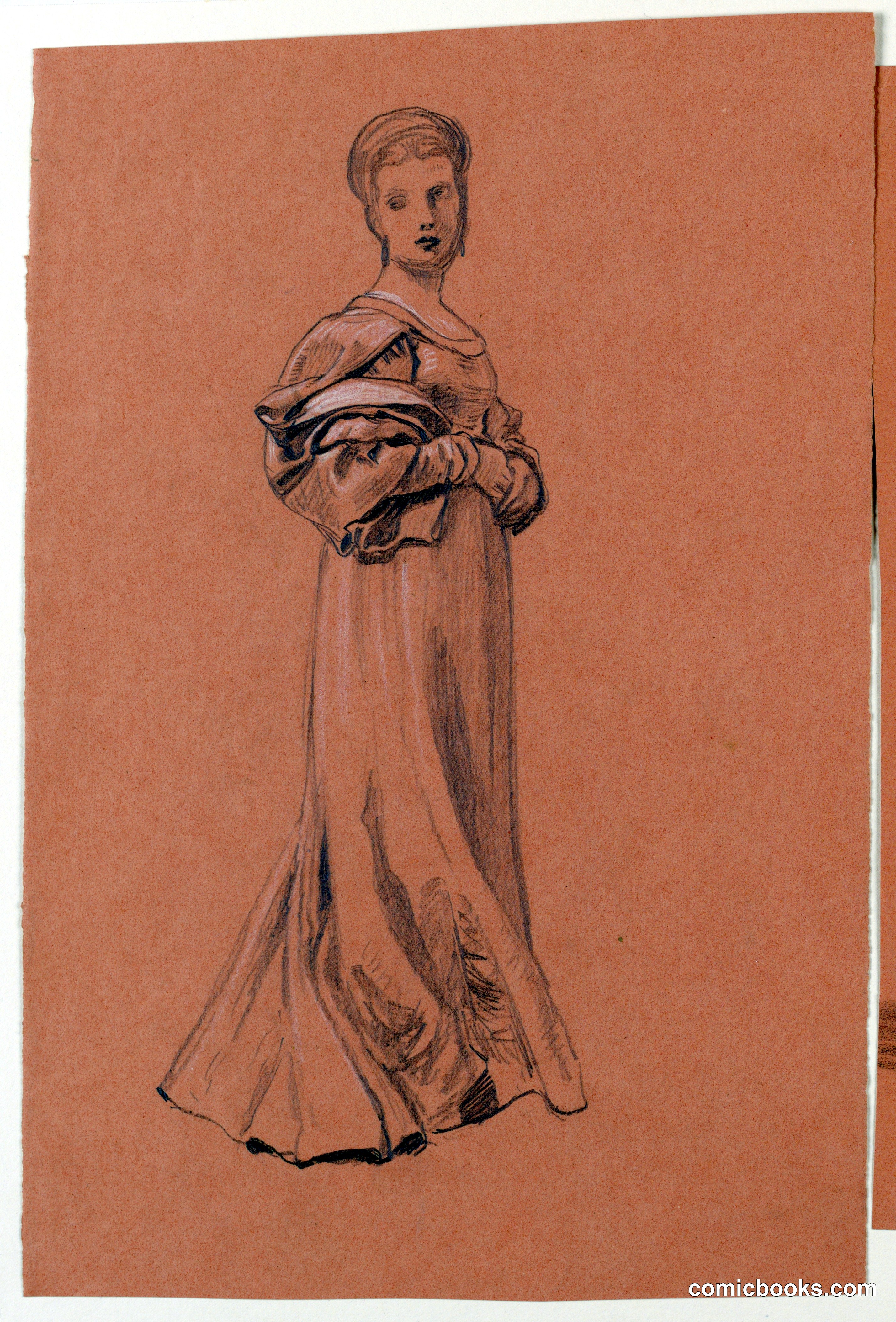 Study for 'Wedding Procession'