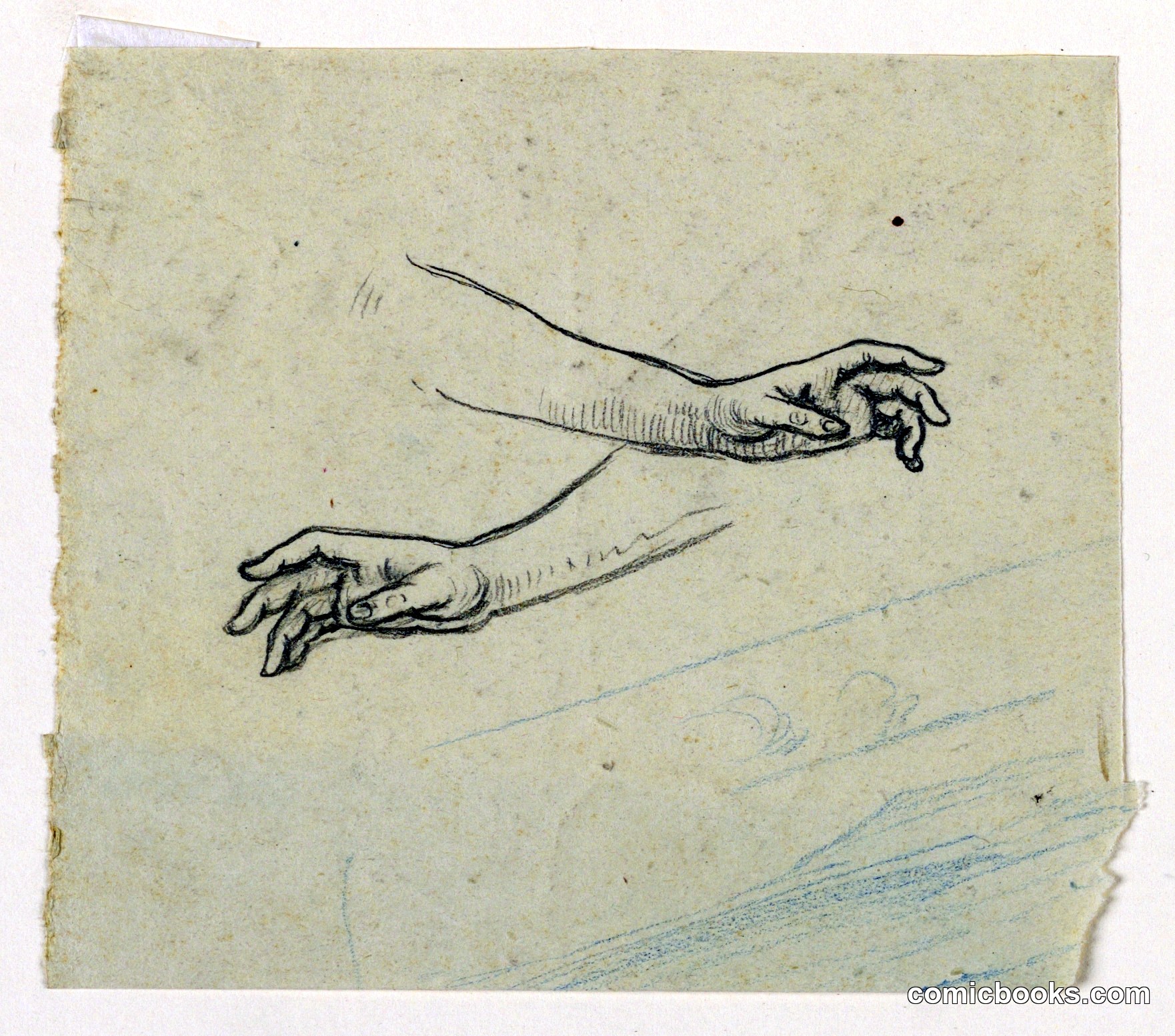Study of Two Hands Reaching