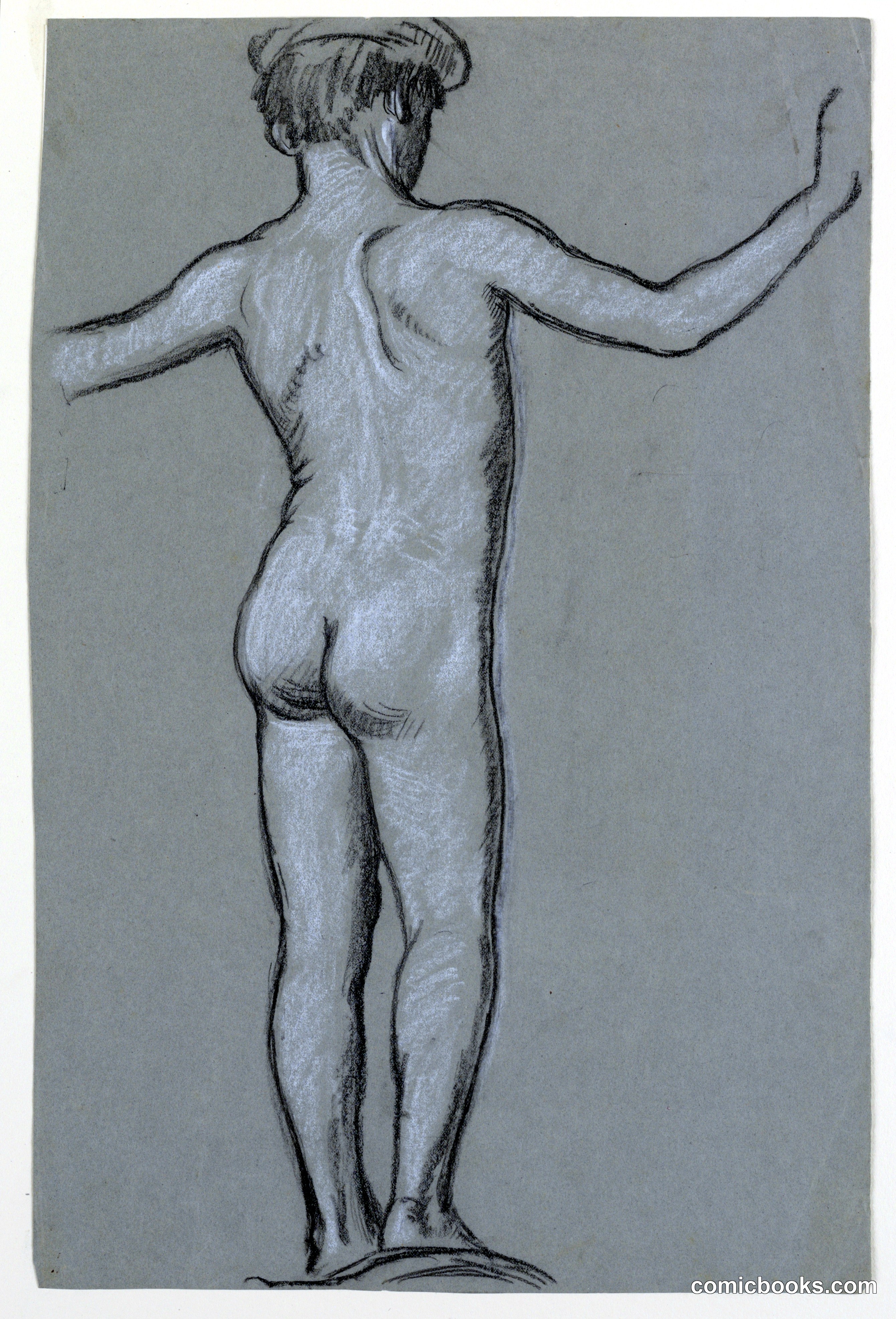 Figure Study for a Fountain Design