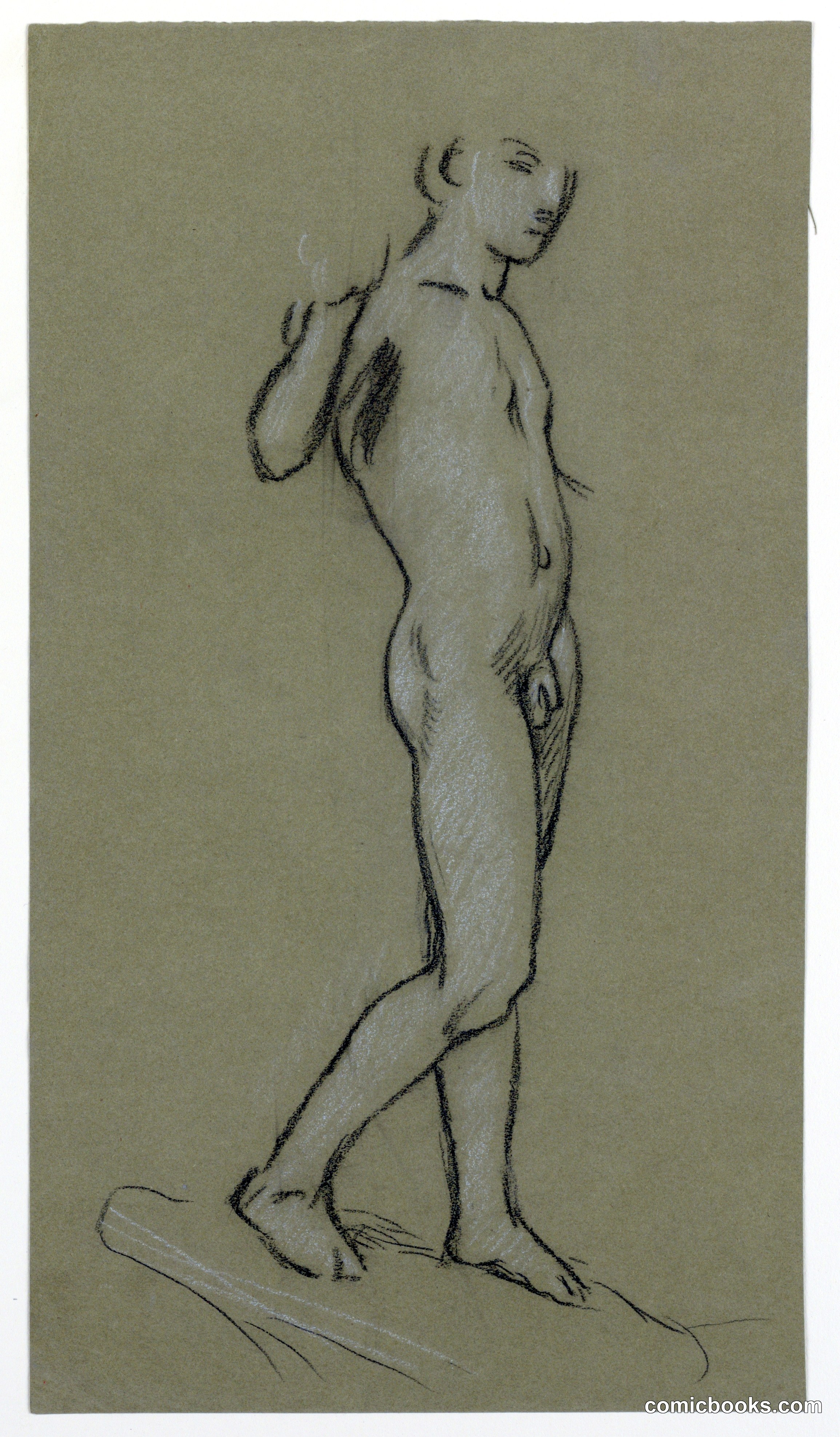 Figure Study for a Fountain Design