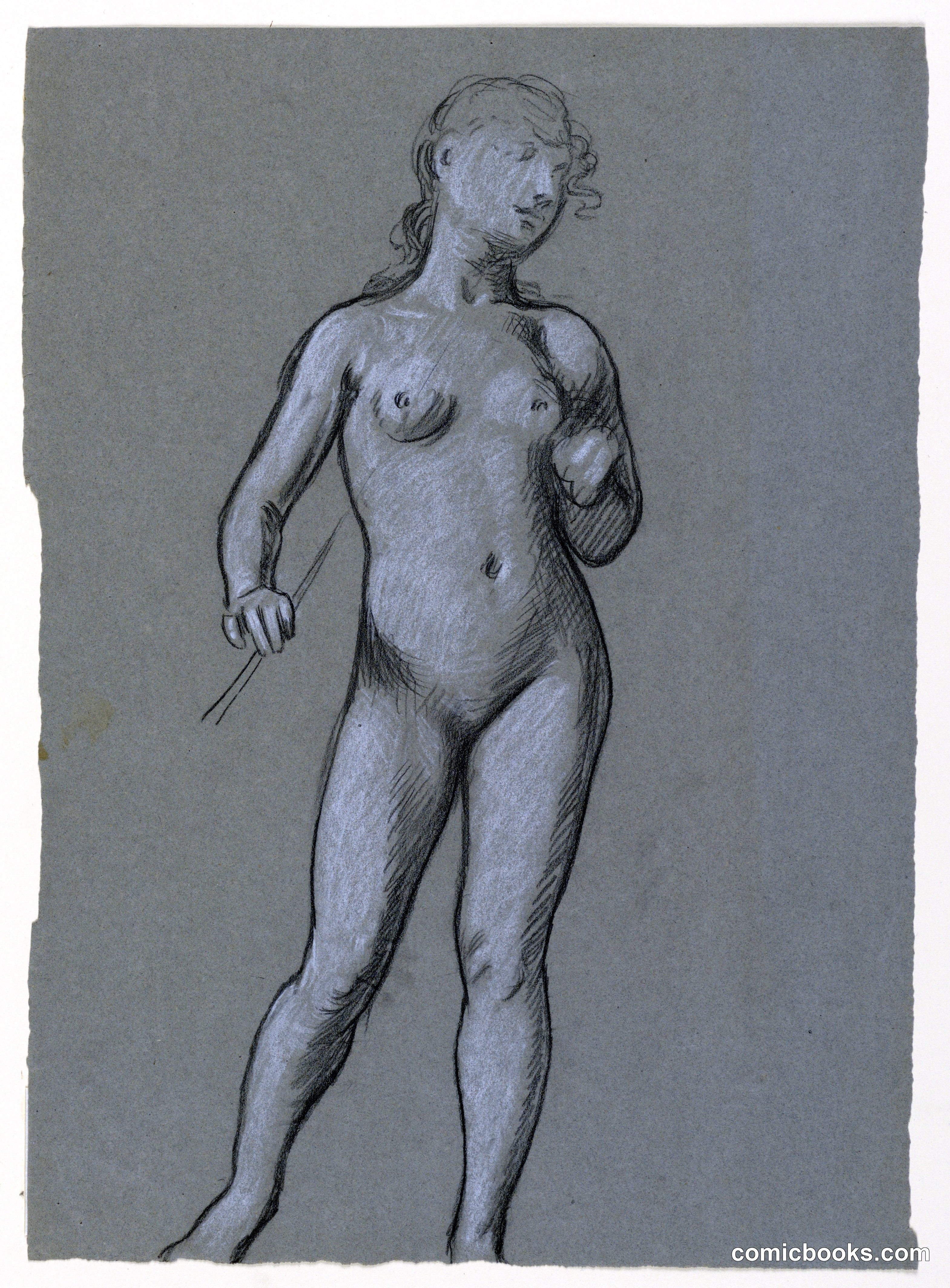 Study of Female Nude