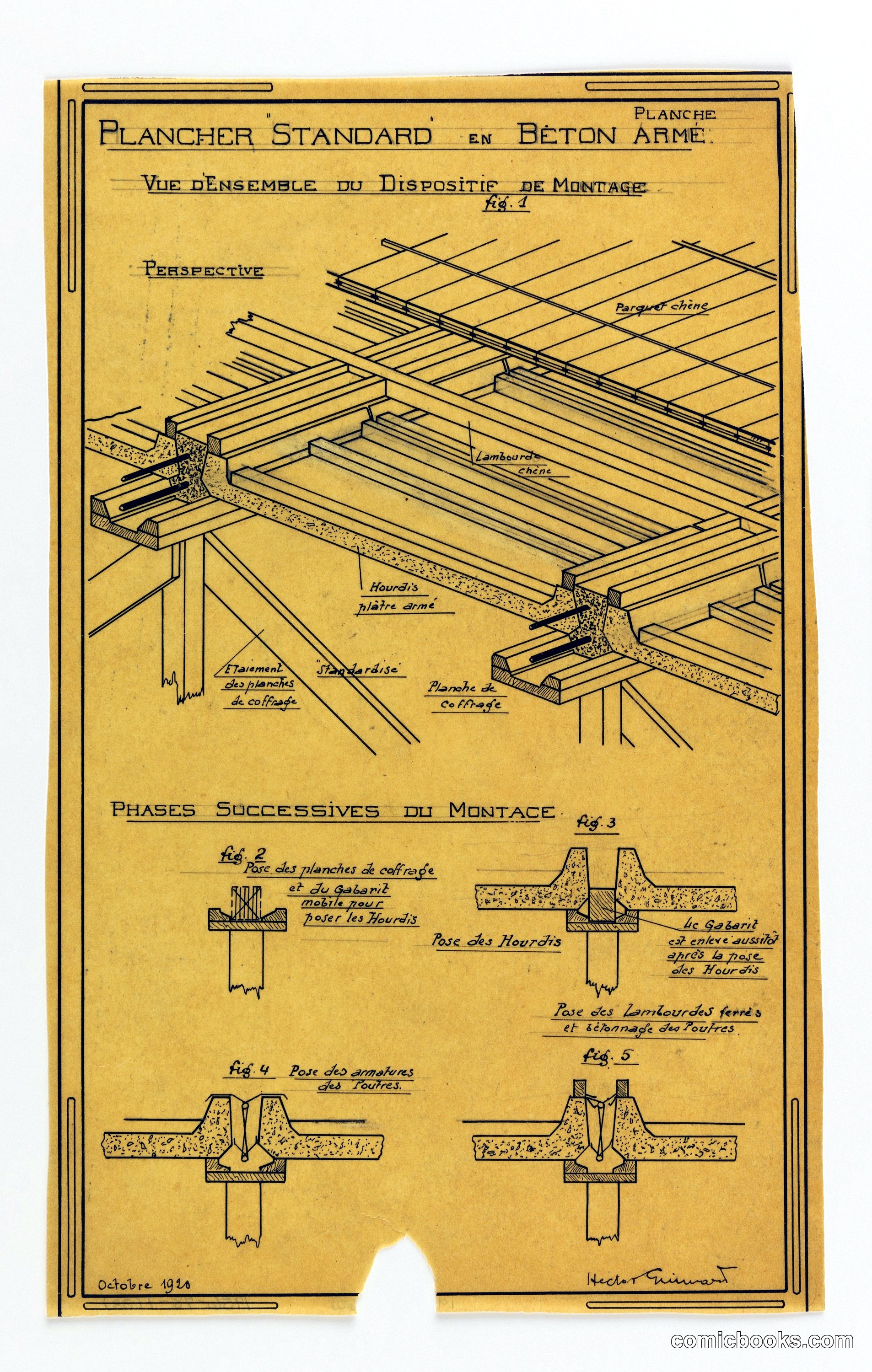 Plancher Standard en Béton: Standard Concrete Floor System