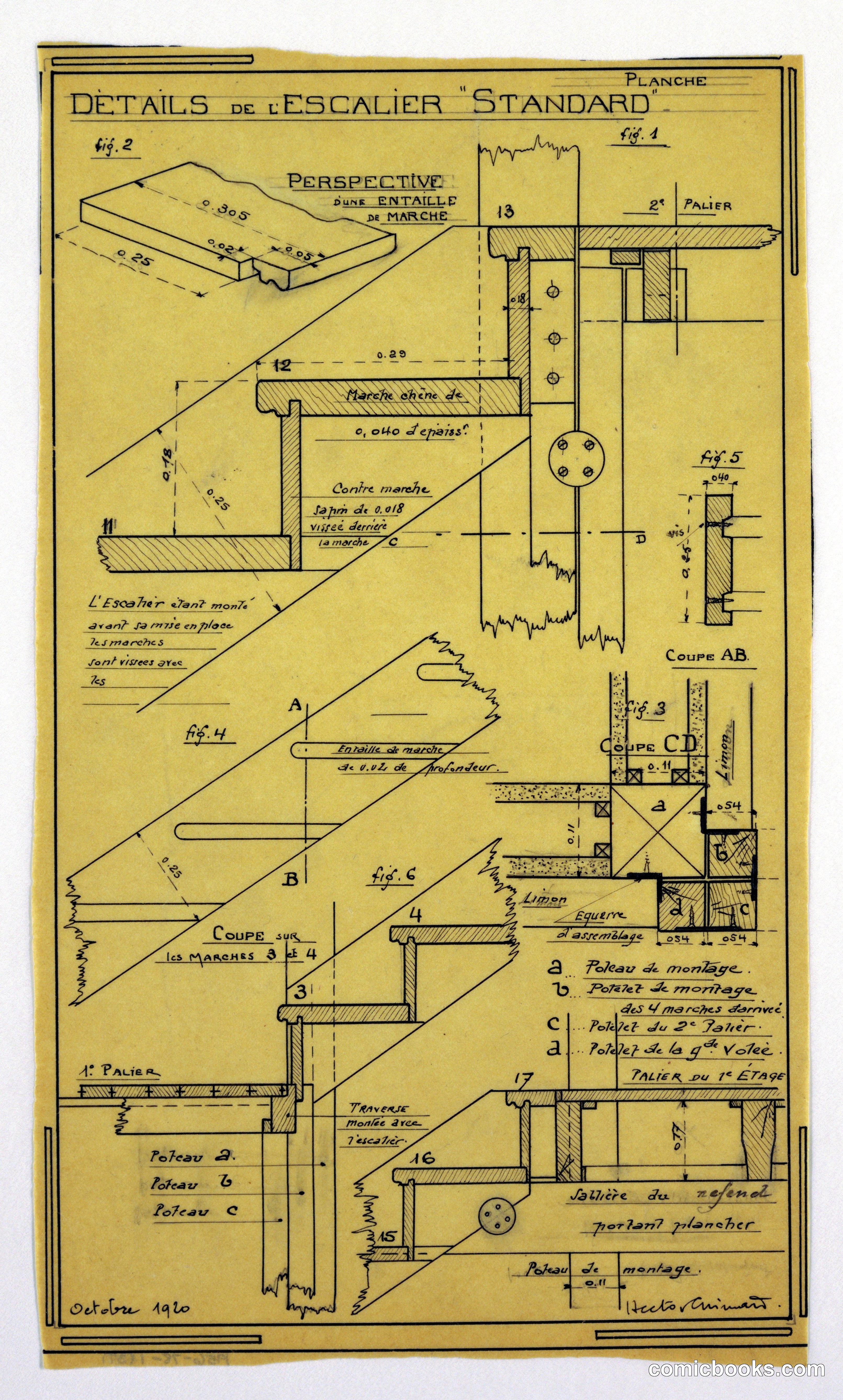 Staircase Details, Standard Design