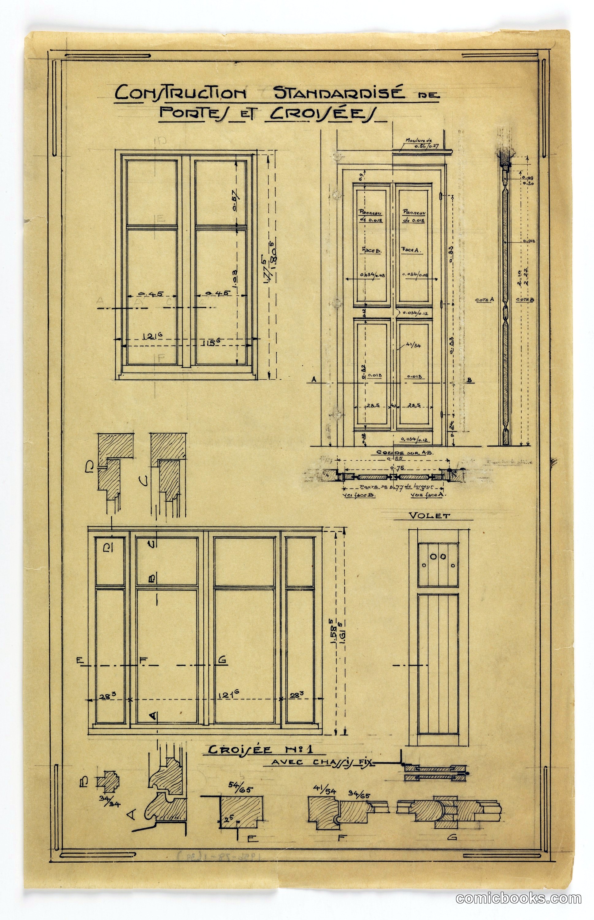 Standard Construction of Doors and Casement Windows