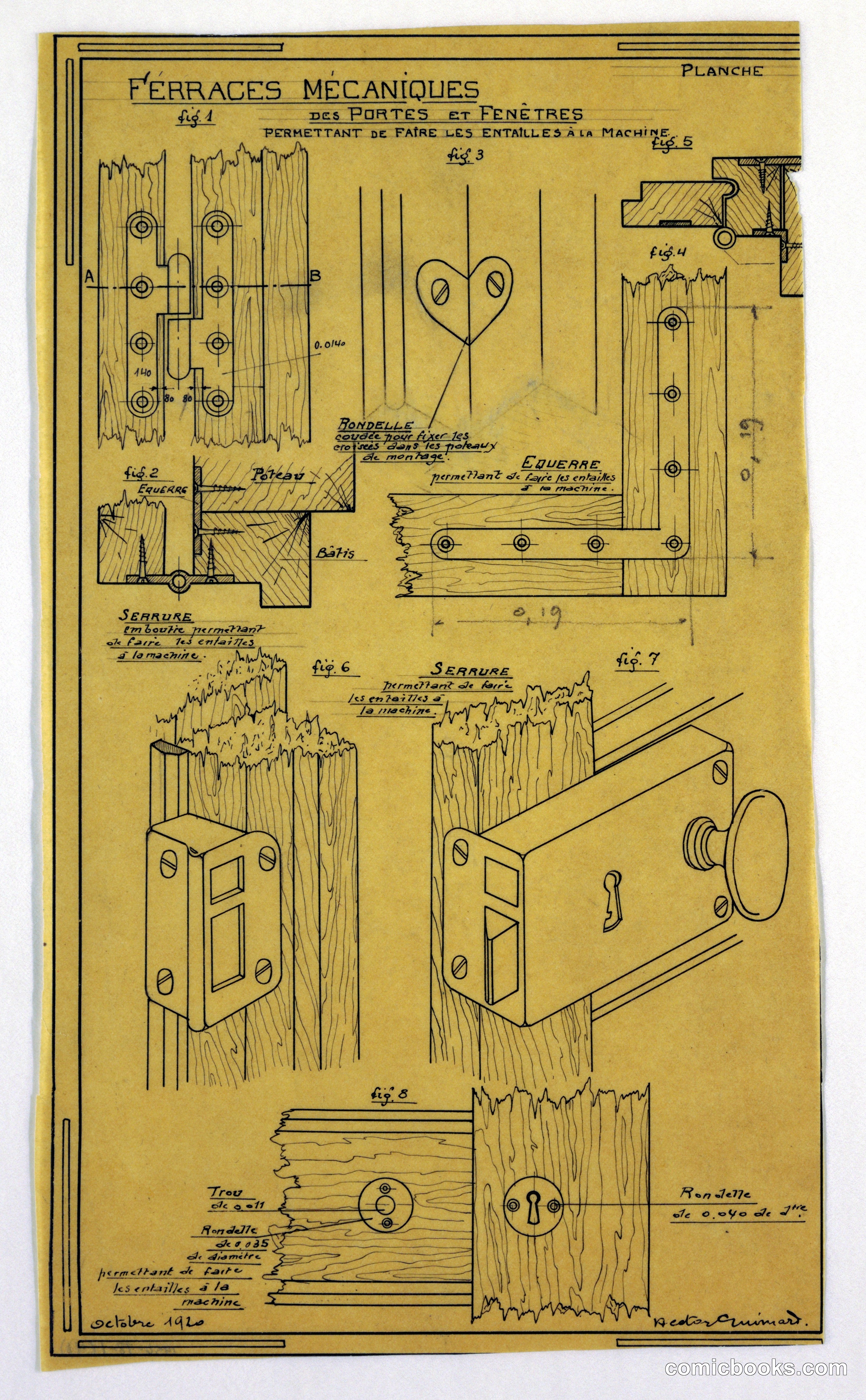 Mechanical Ferrace Design: Doors and Windows Construction Details