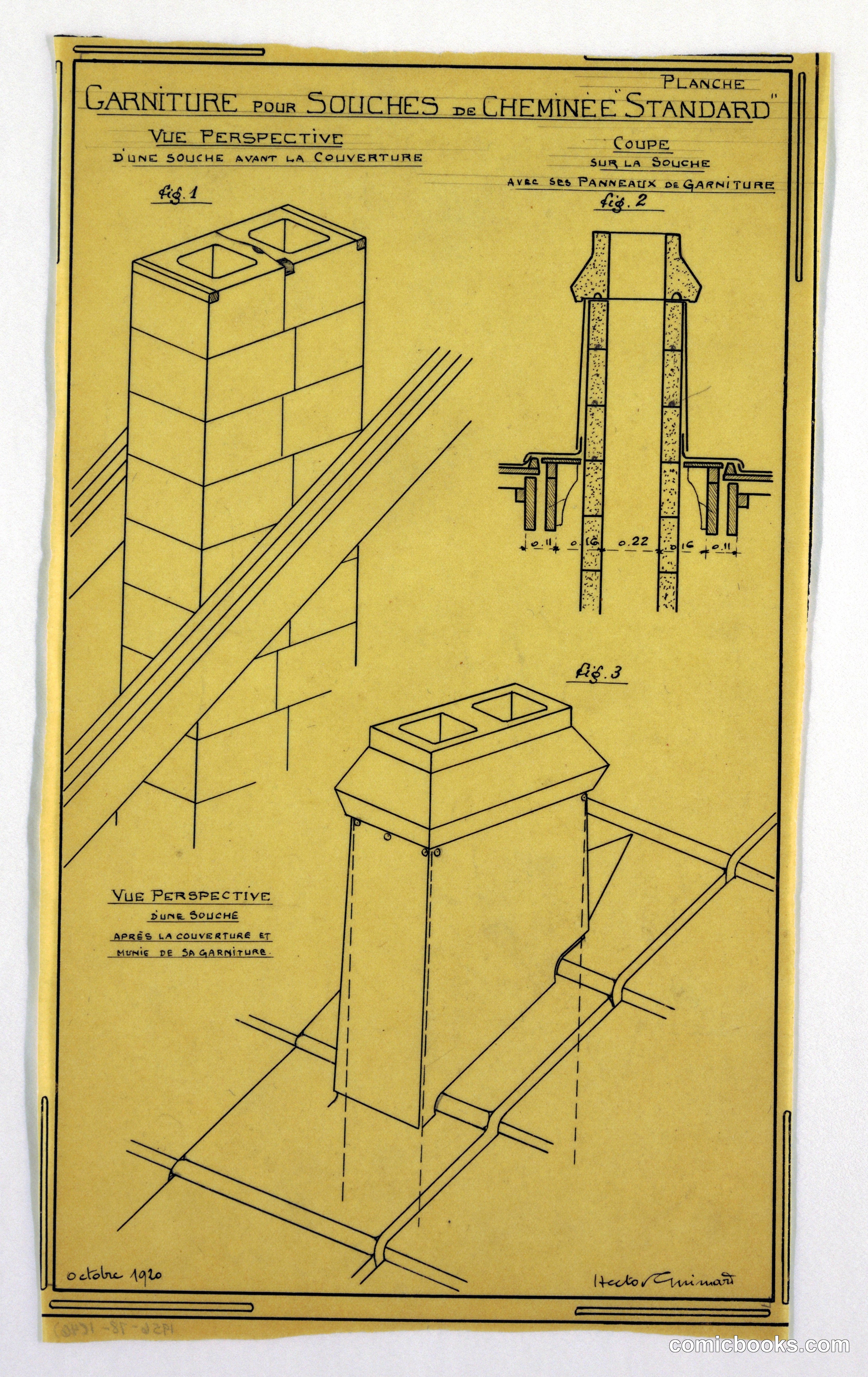 Design for a Mass-Operational House: Chimney Support Construction