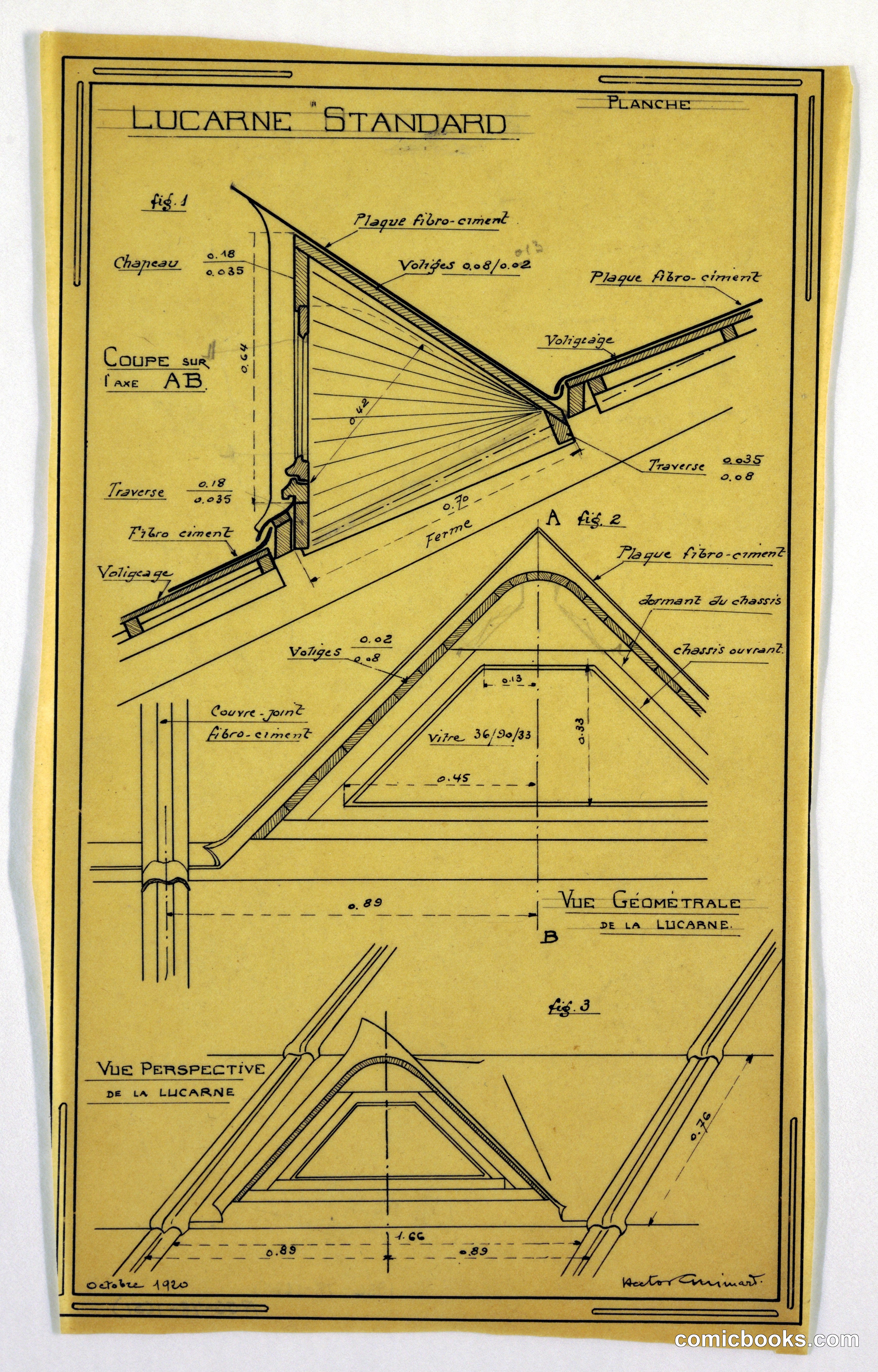 Lucarne Standard: Skylight Construction Details