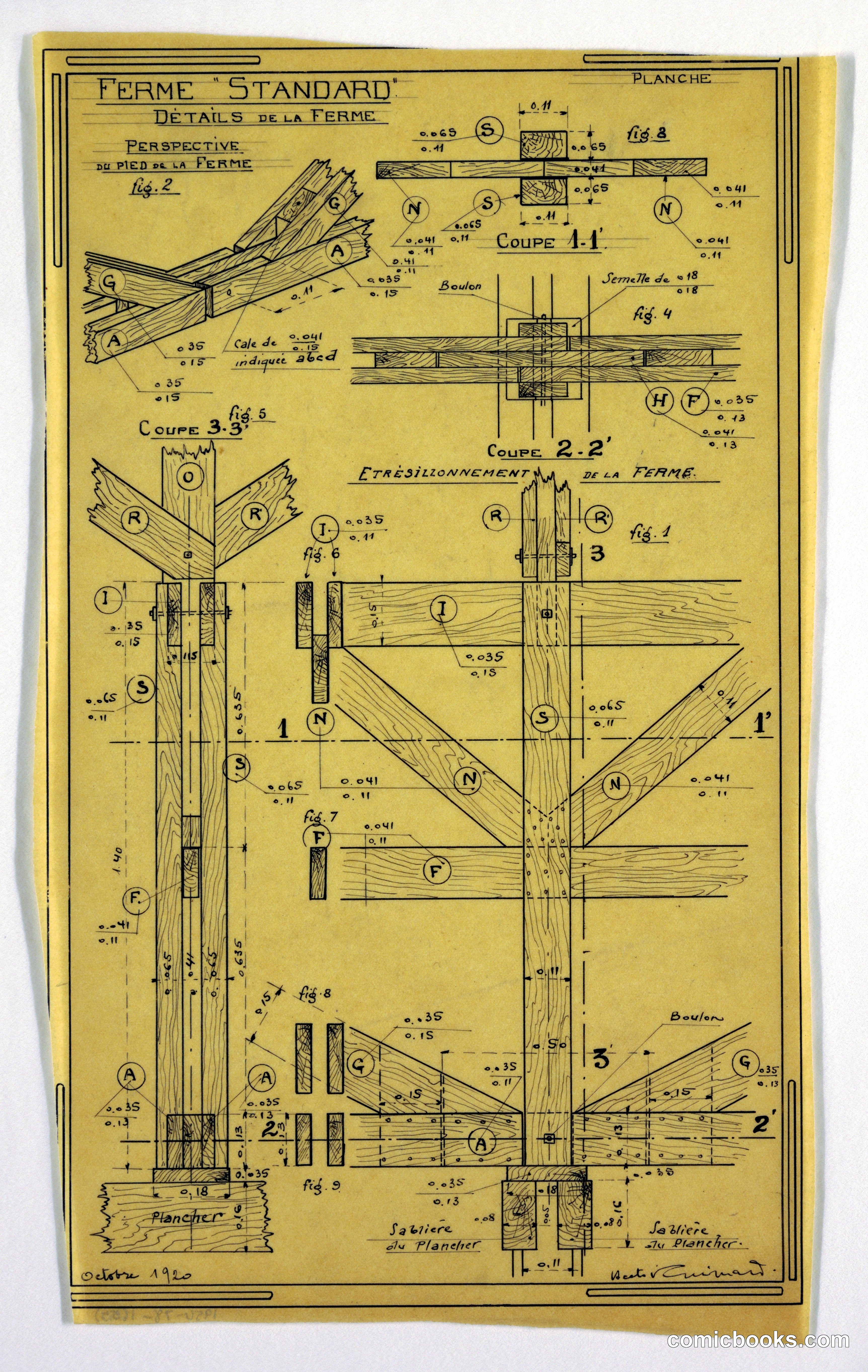 Ferme 'Standard': Architectural Design Plans