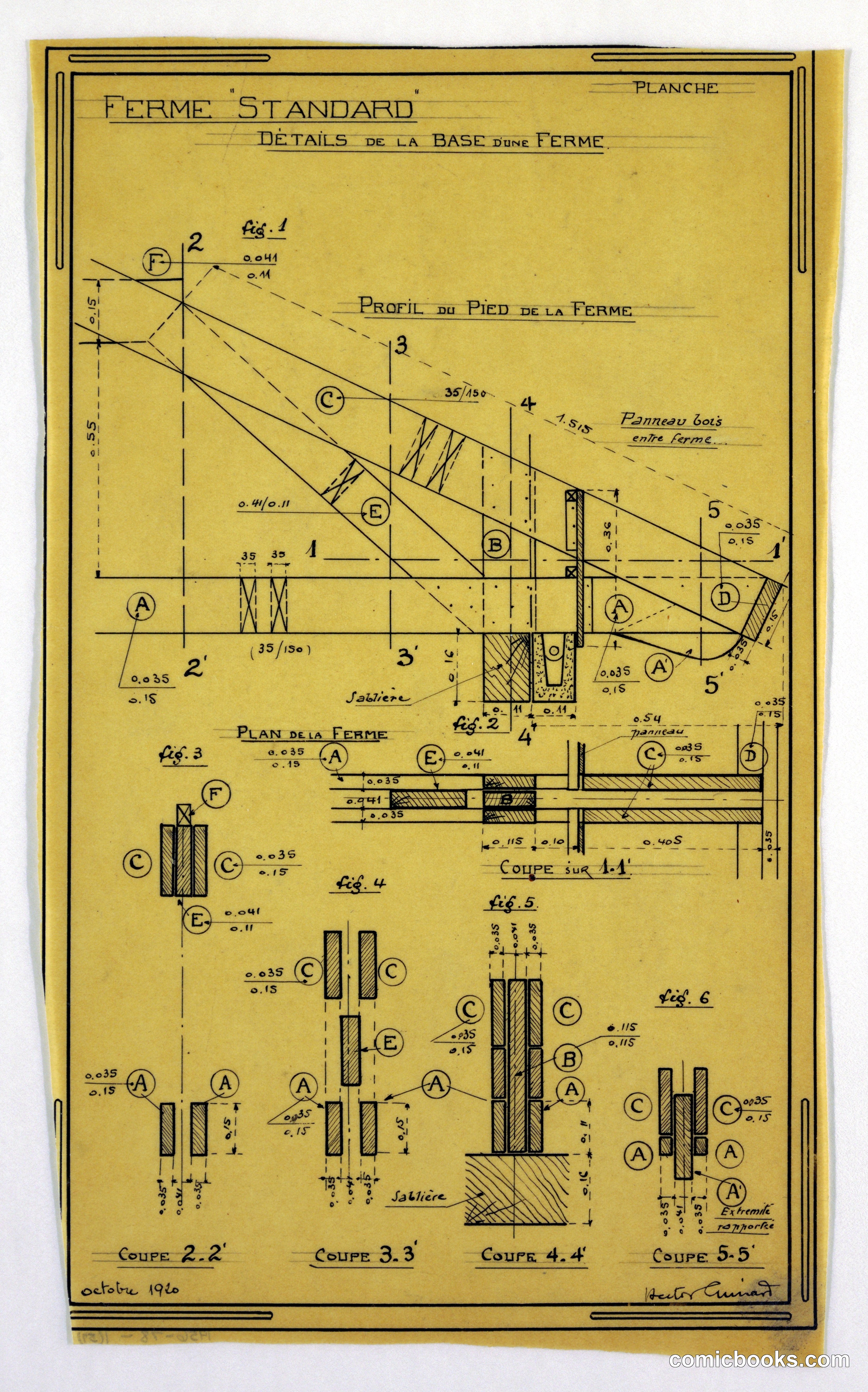 Ferme Standard: Construction Details