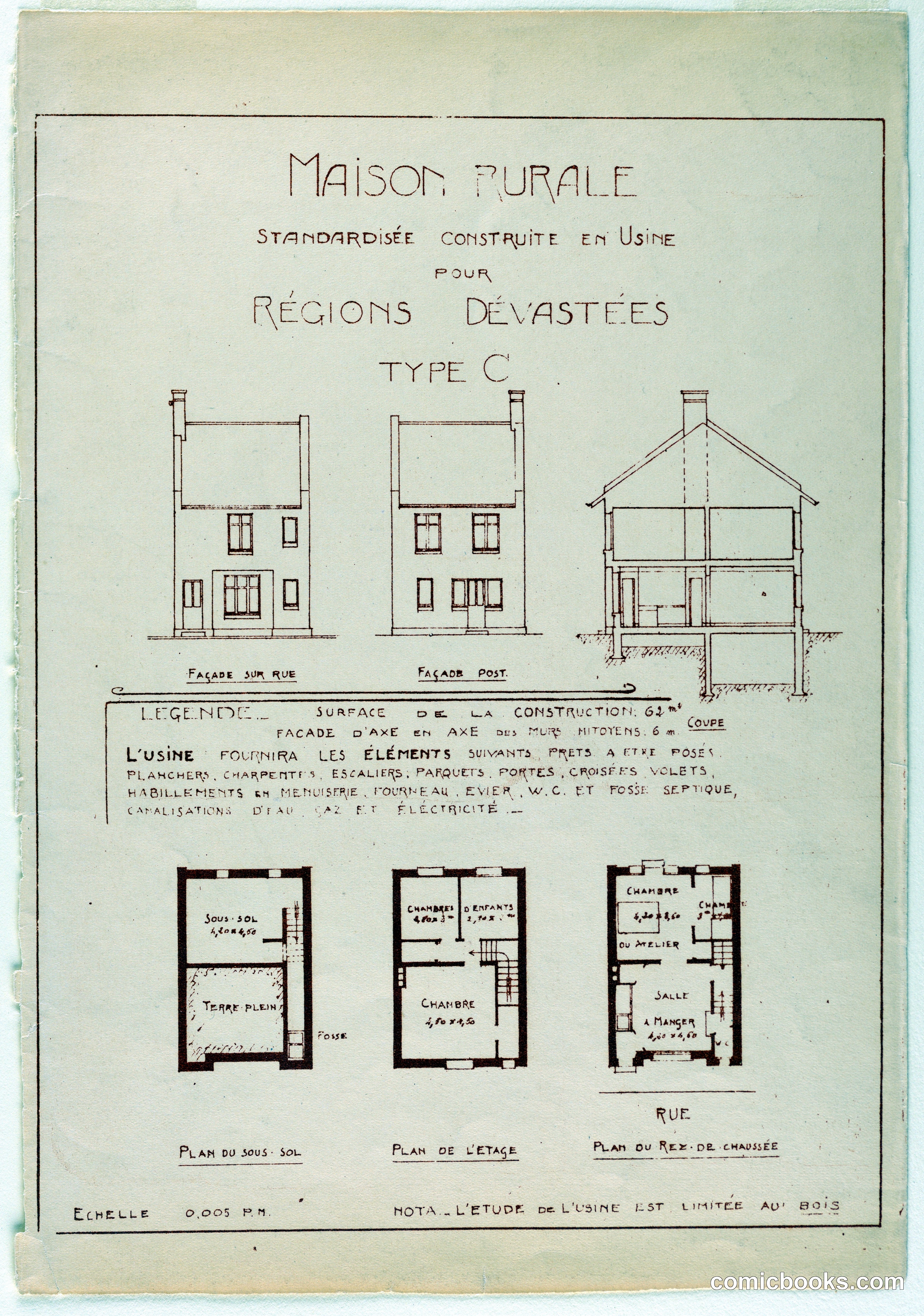 Maison Rurale (Rural House), Type C