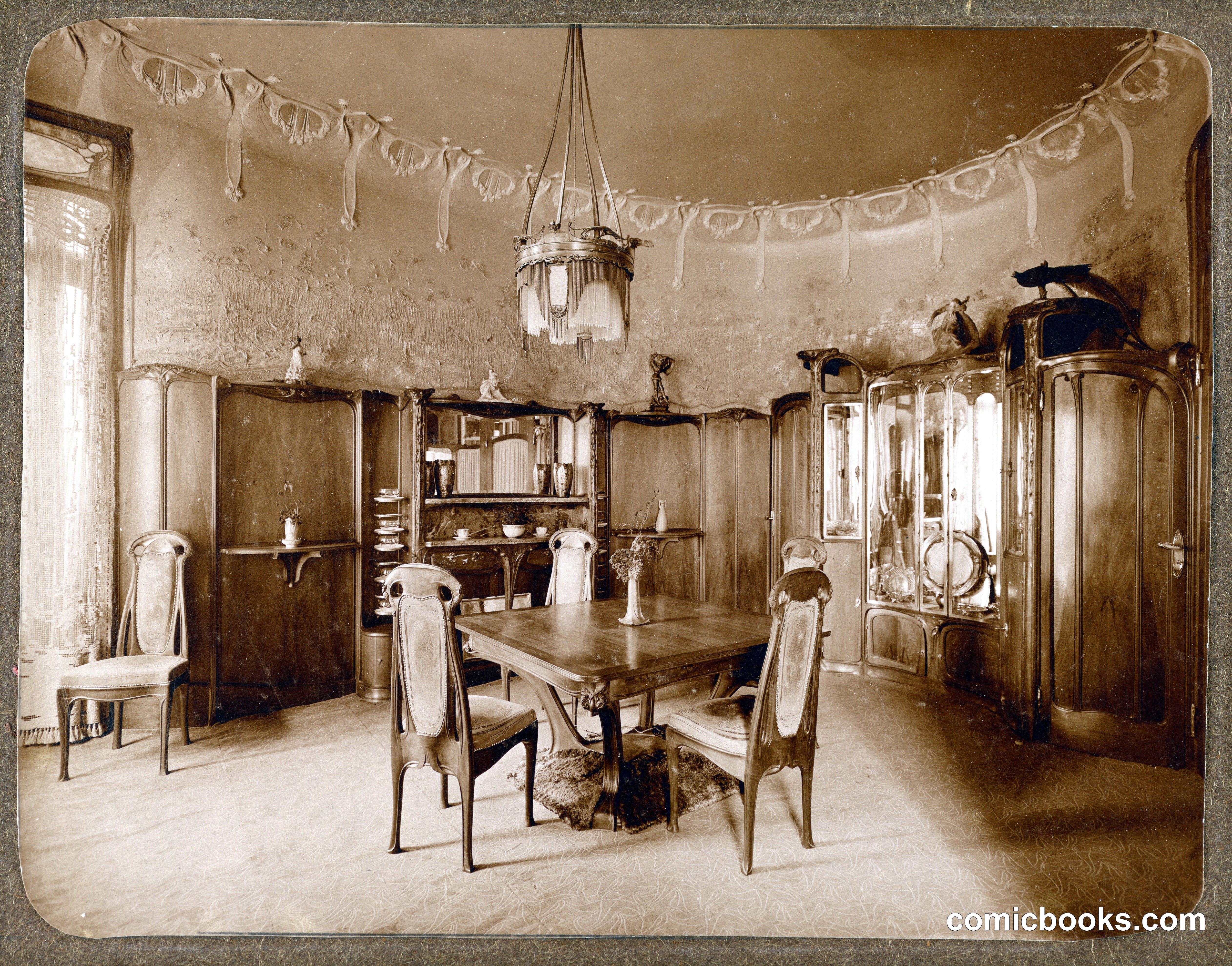 Dining Room, Hôtel Guimard, Rue Mozart, Paris