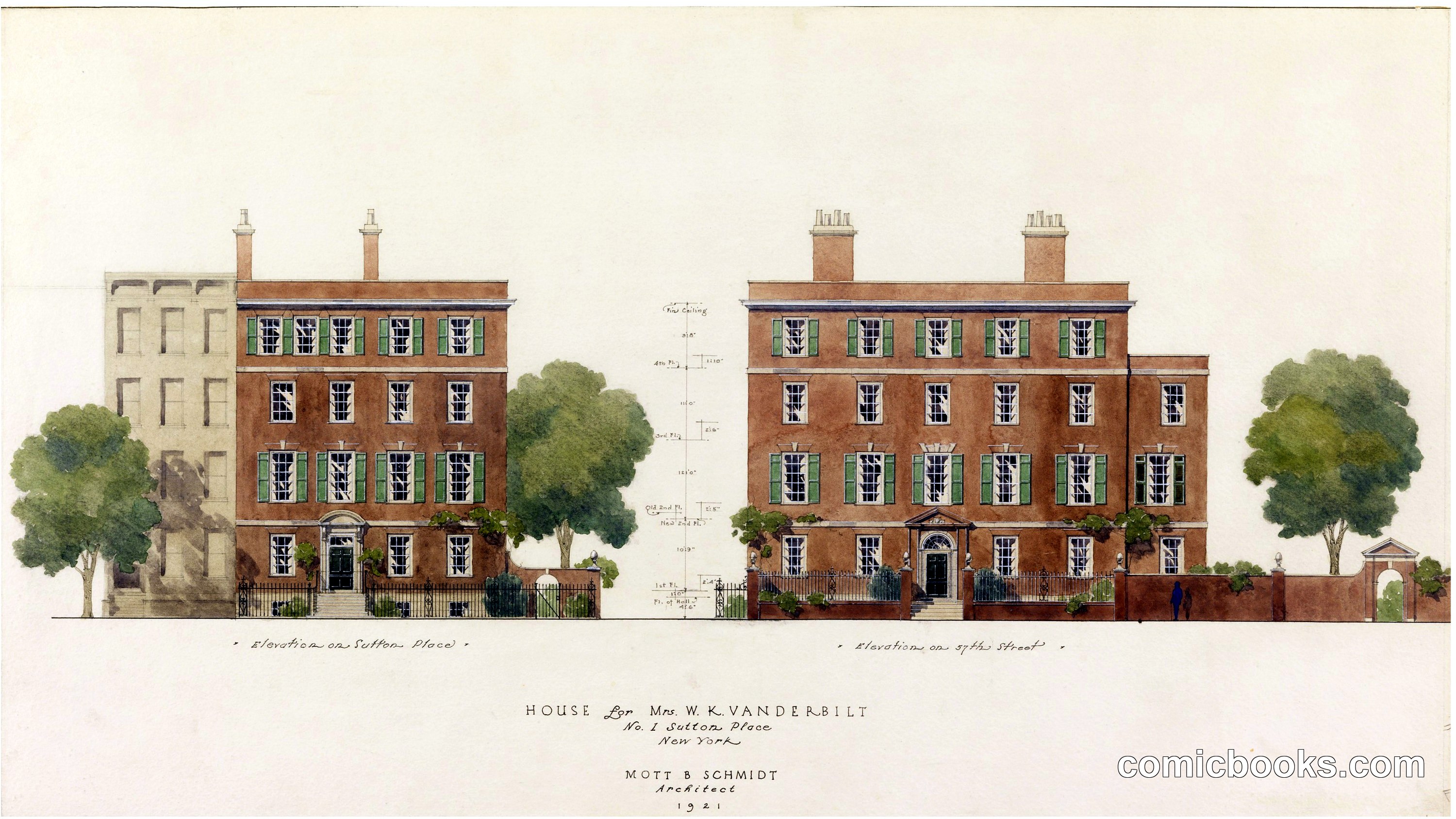 Rendering of One Sutton Place, New York City