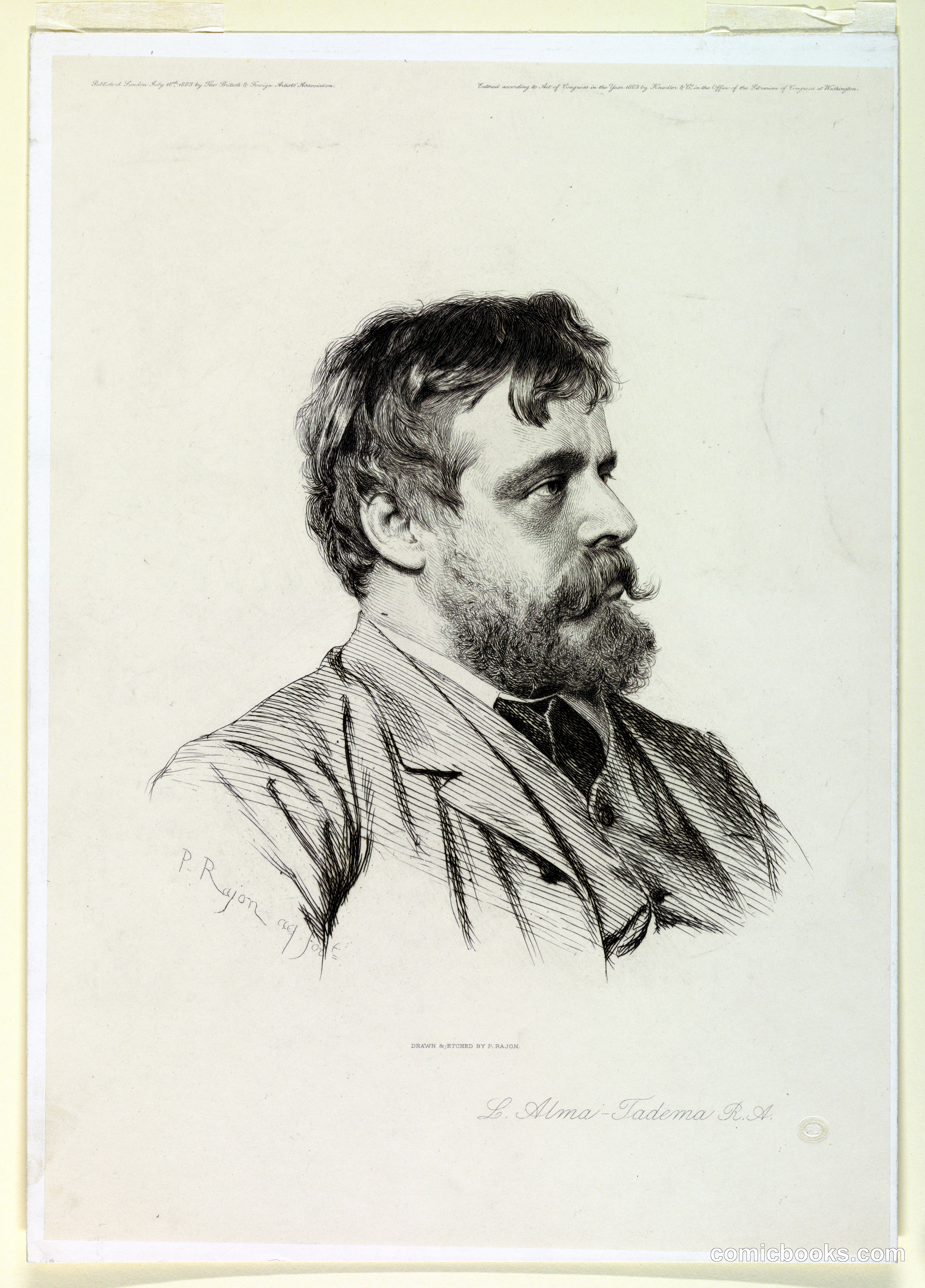 Portrait of Sir Laurence Alma-Tadema