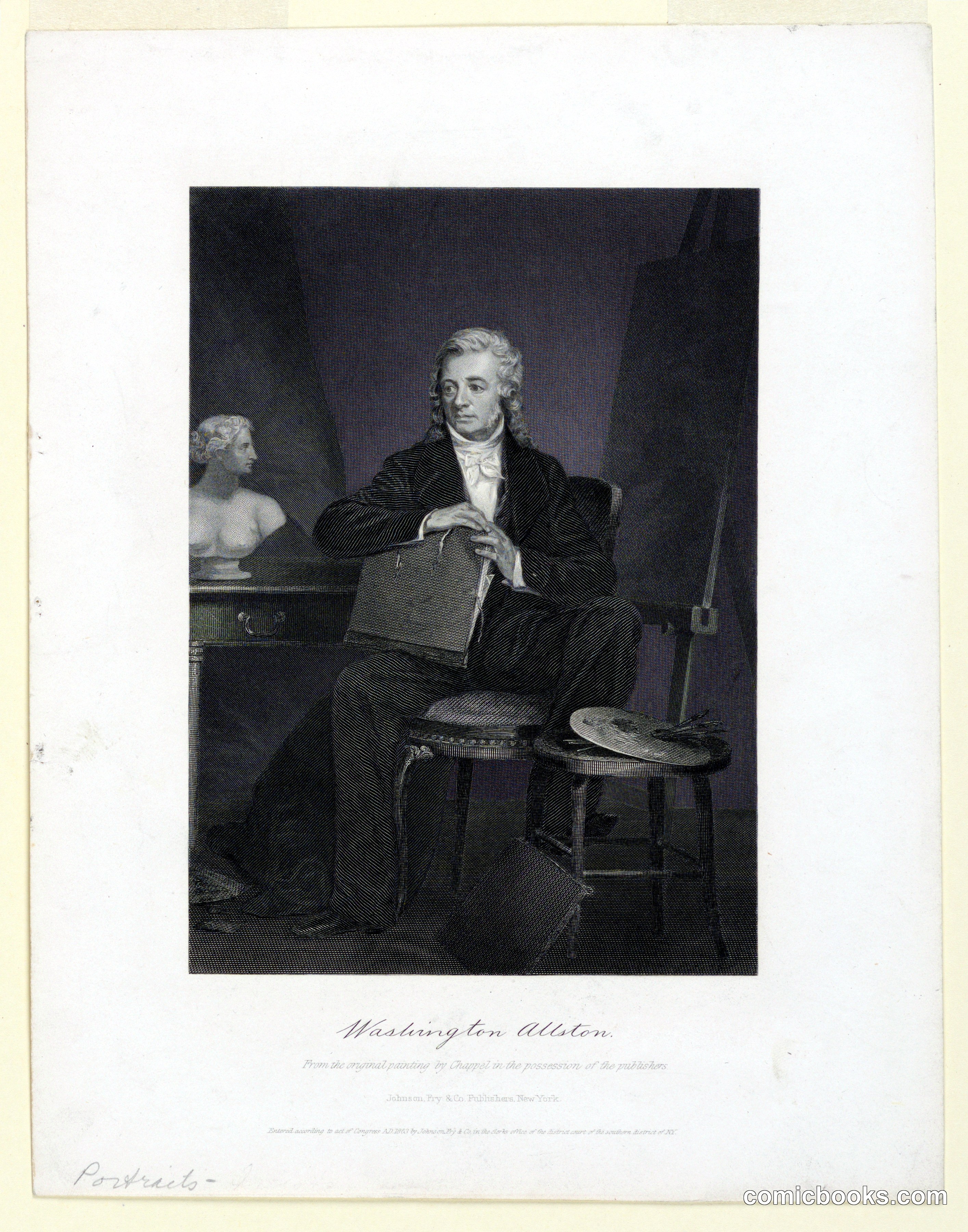 Portrait of Washington Allston