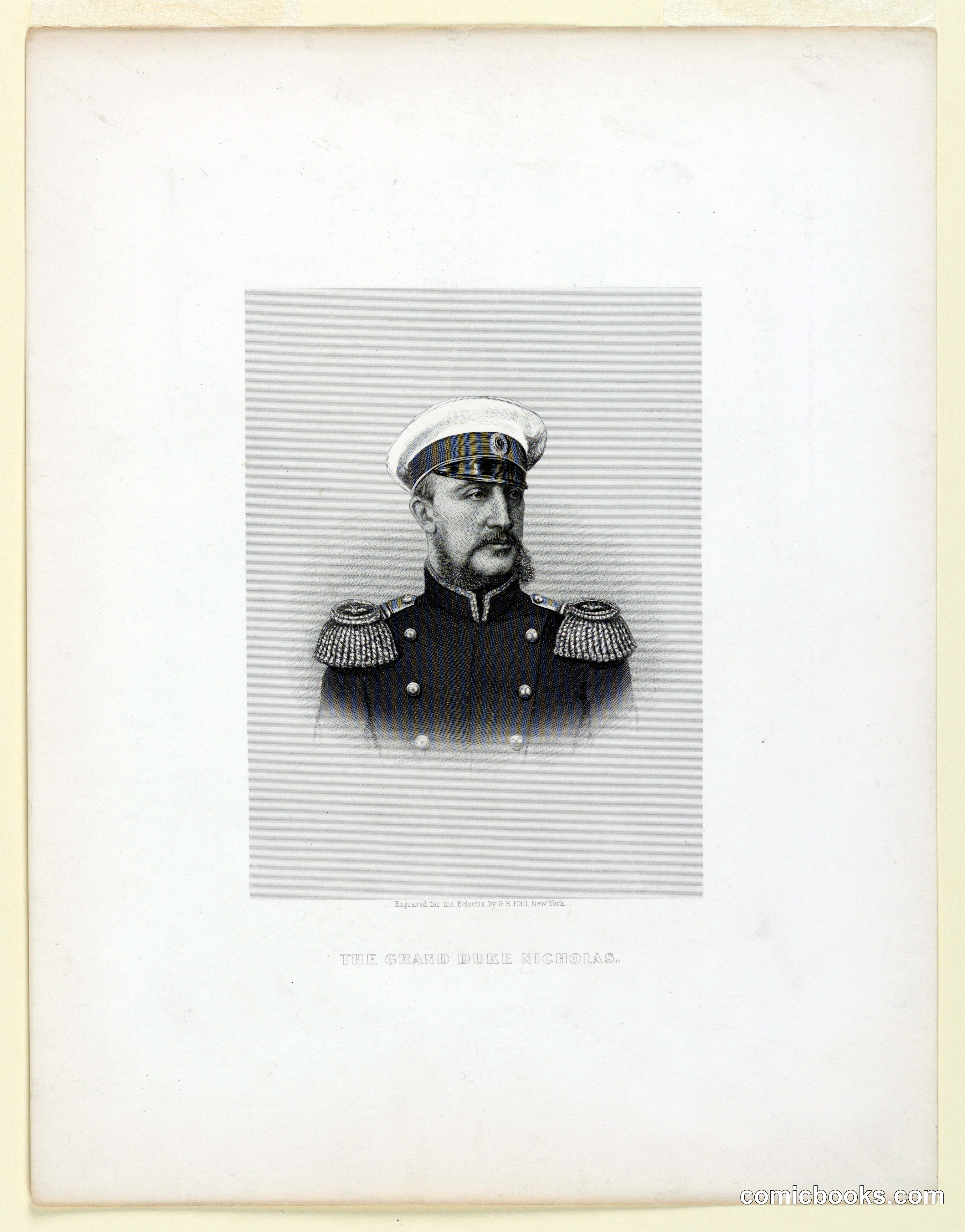 Portrait of the Grand Duke Nicholas