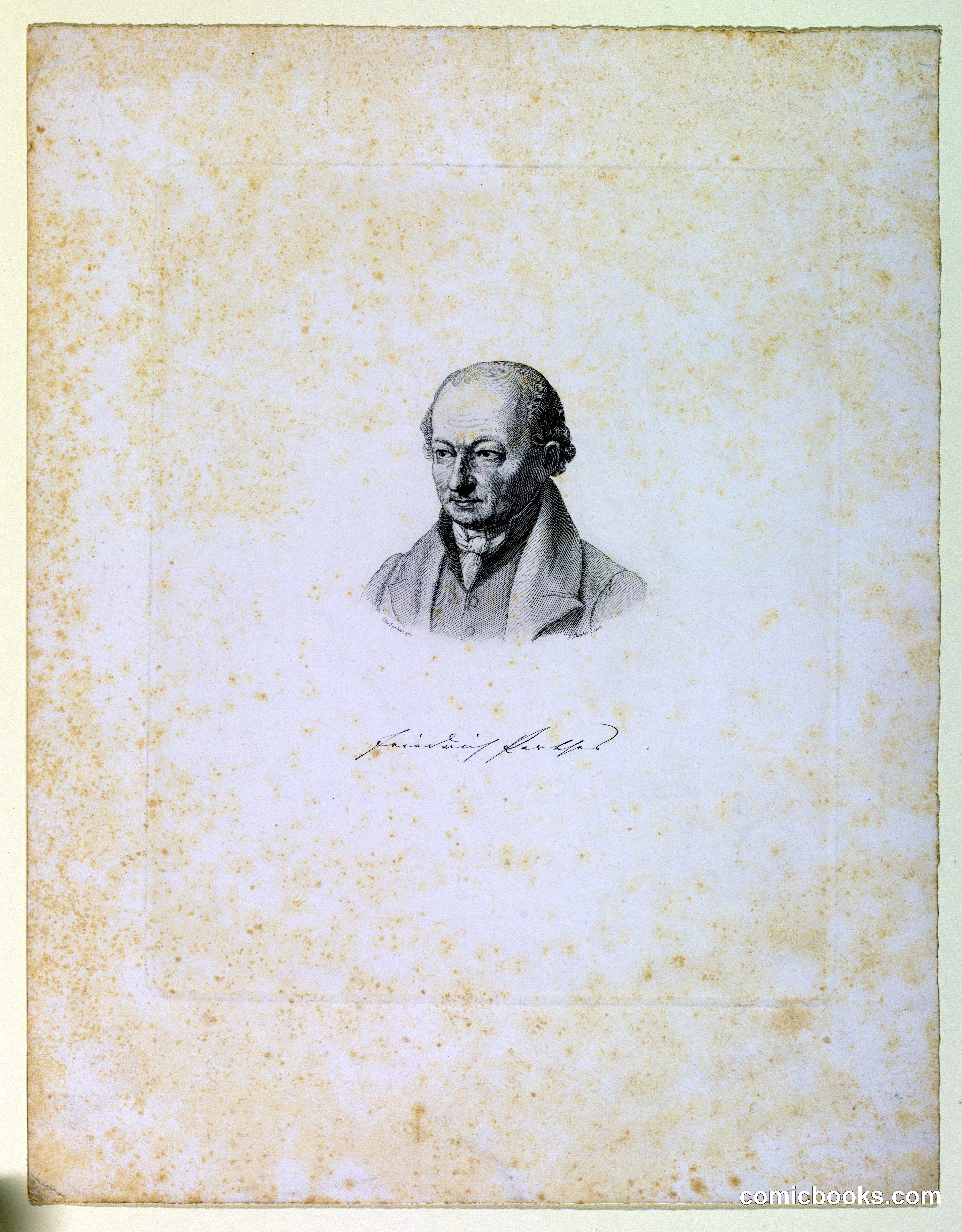 Portrait of Friedrich Christoph Perthes