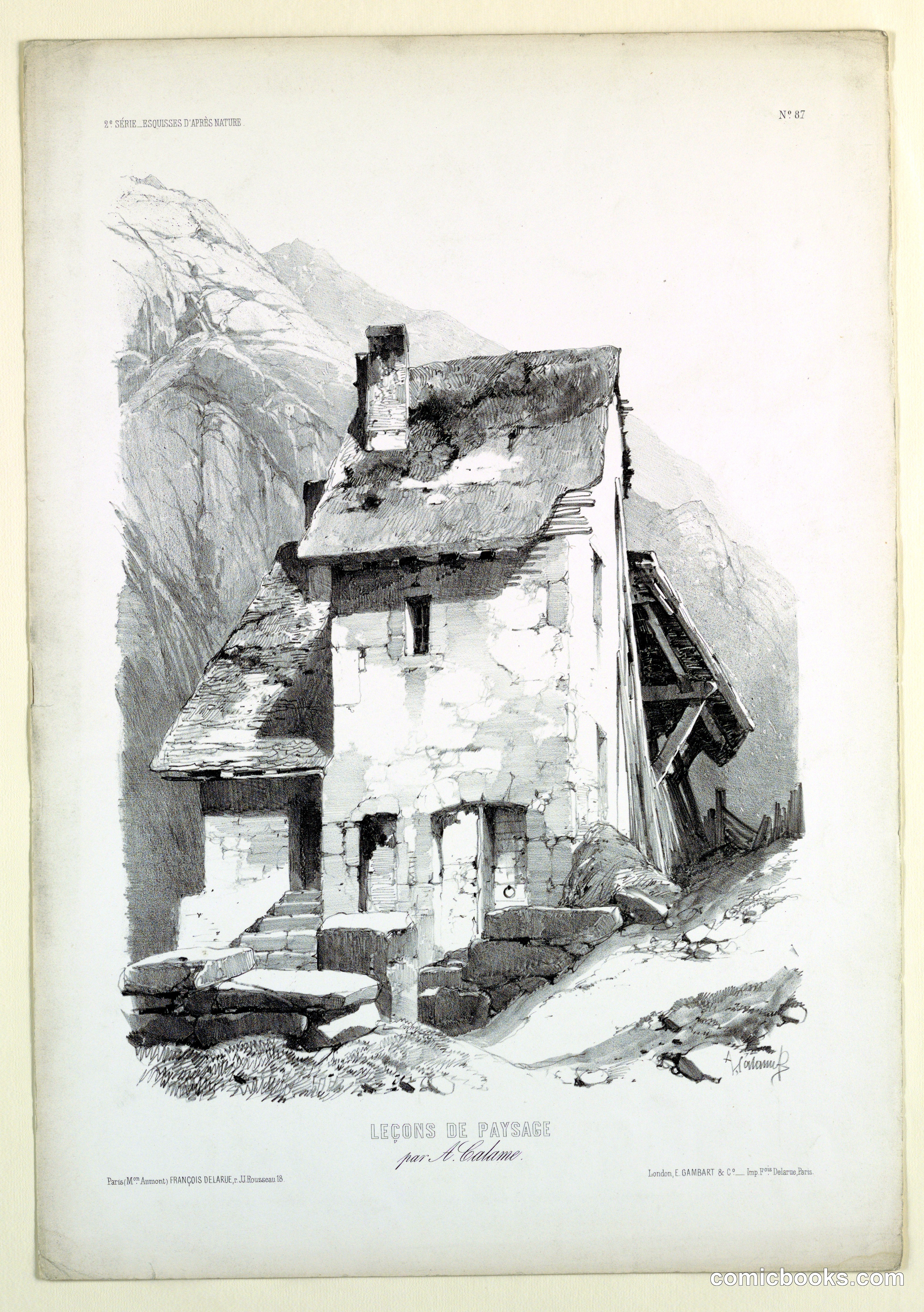 Leçons de paysage (Landscape Lessons), No. 87