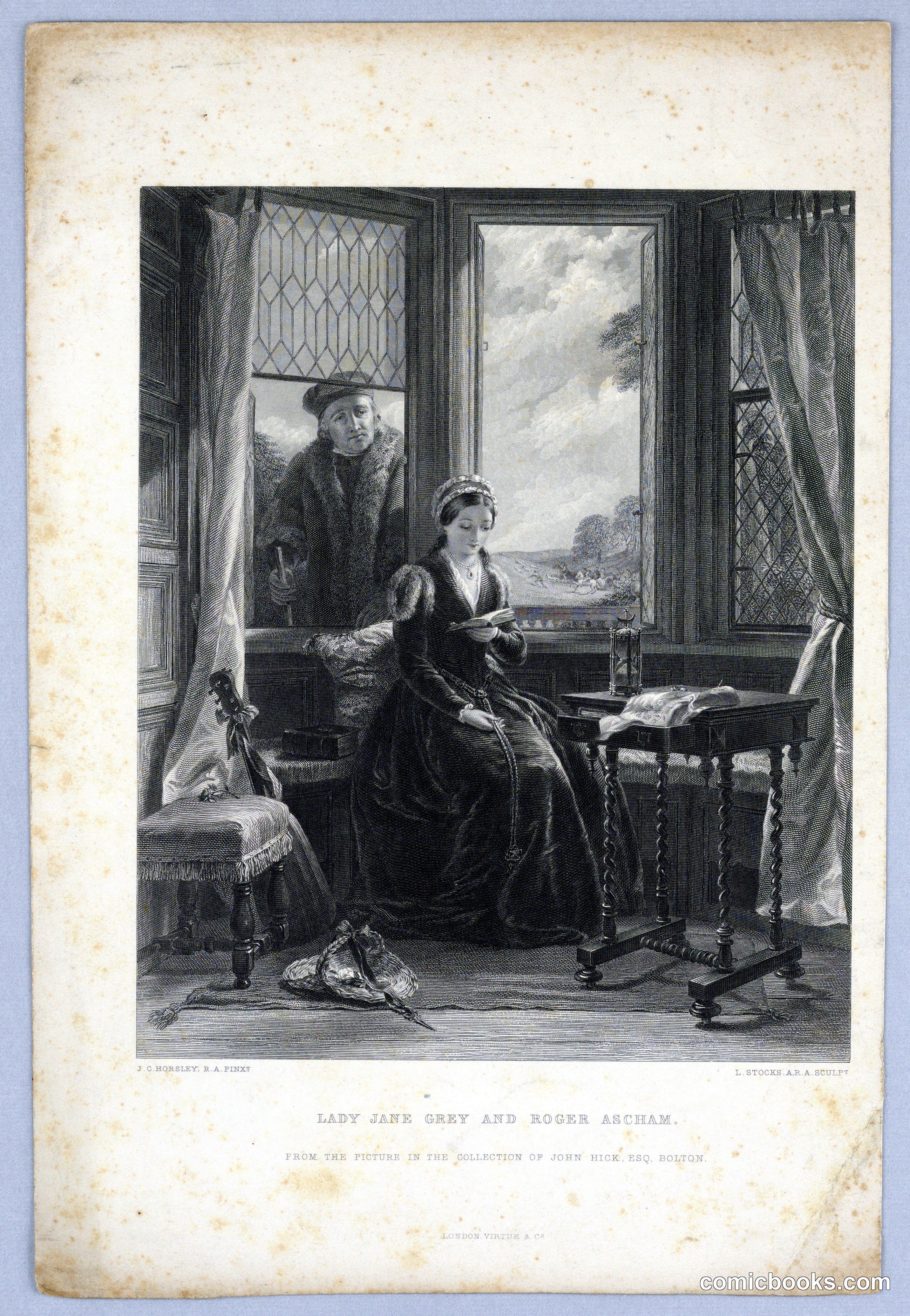 Lady Jane Grey and Roger Ascham