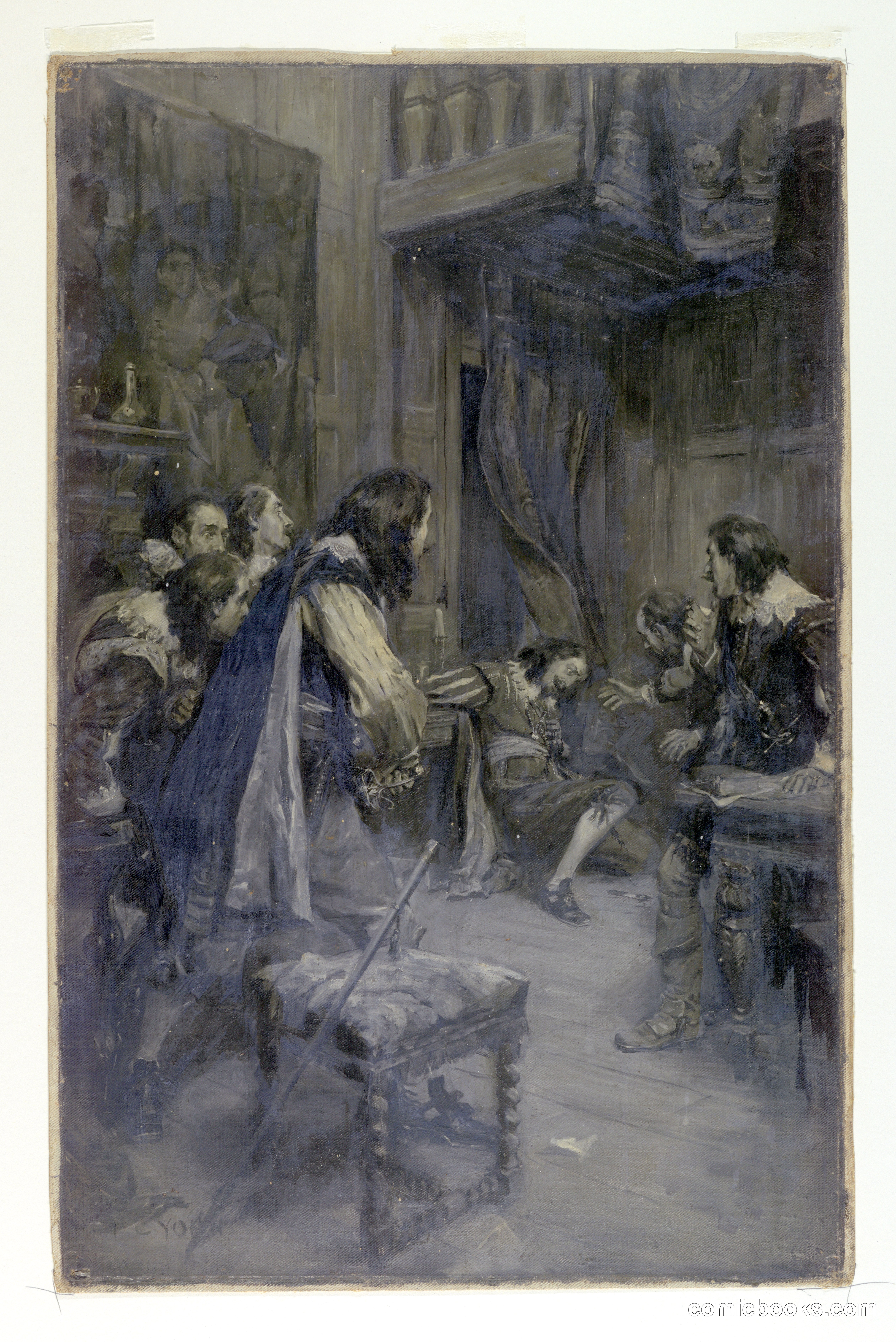 The Assassination of the Duke of Buckingham by Felton