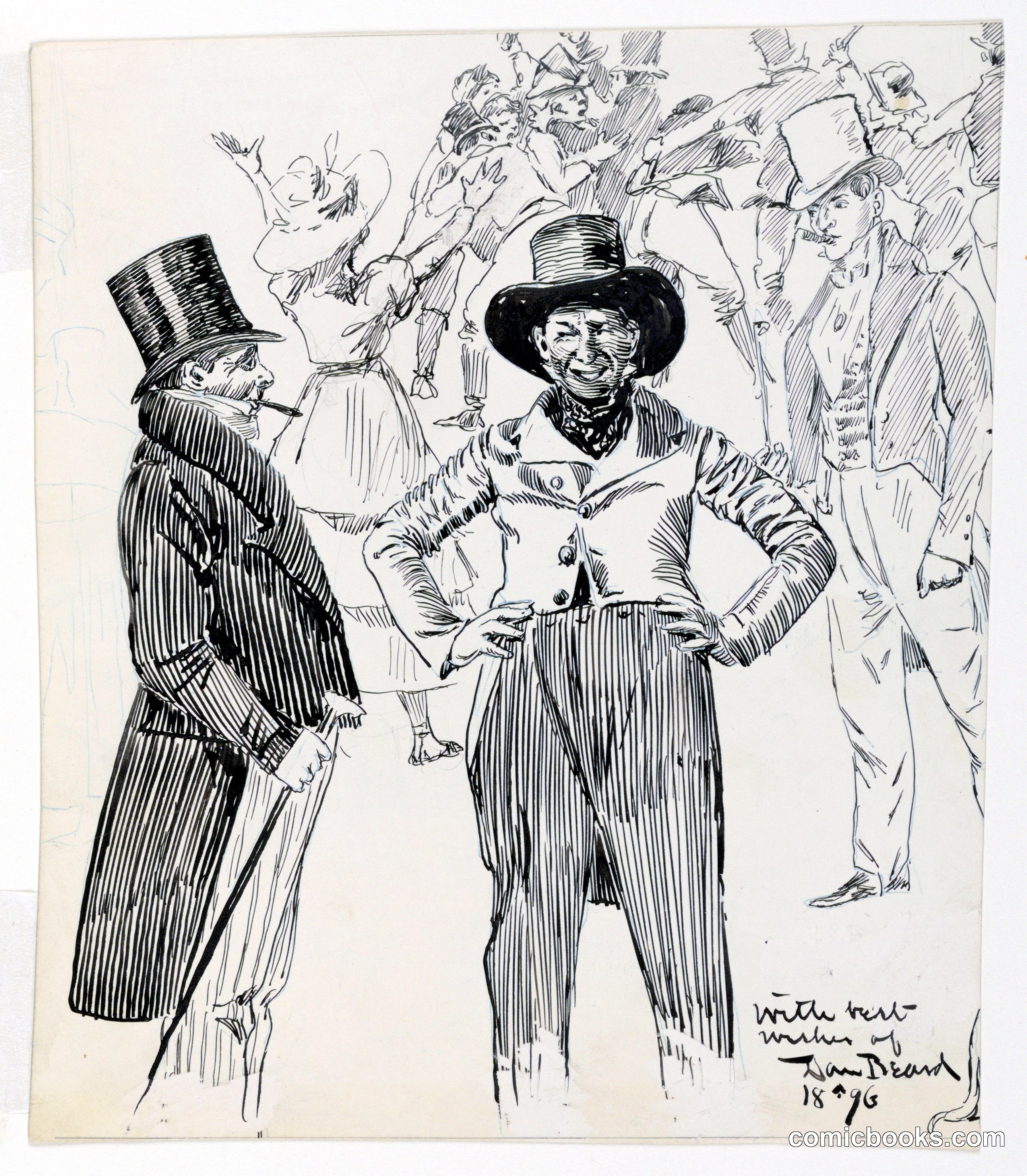 Two Dandies in Conversation