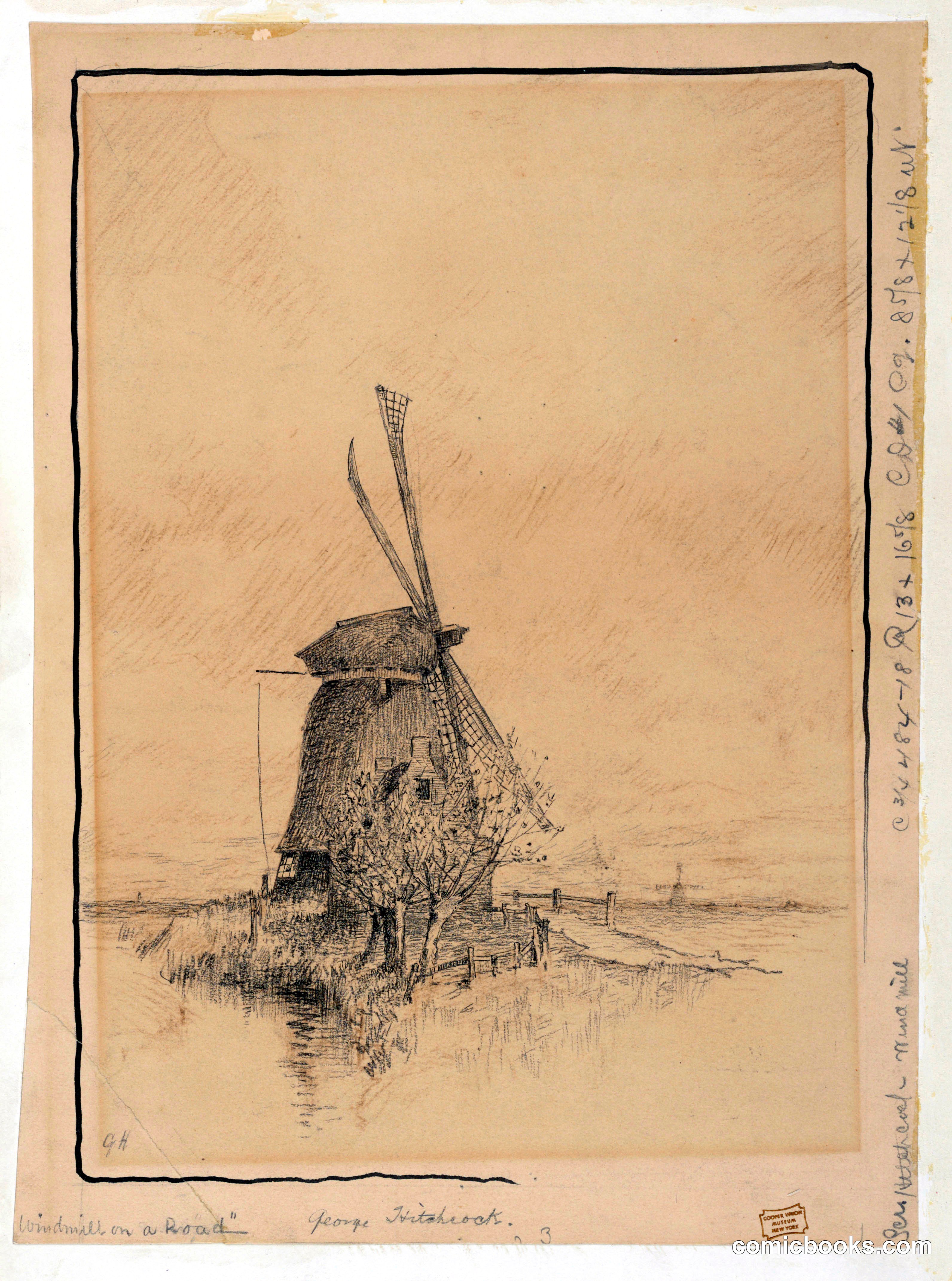 The Windmill on the Road