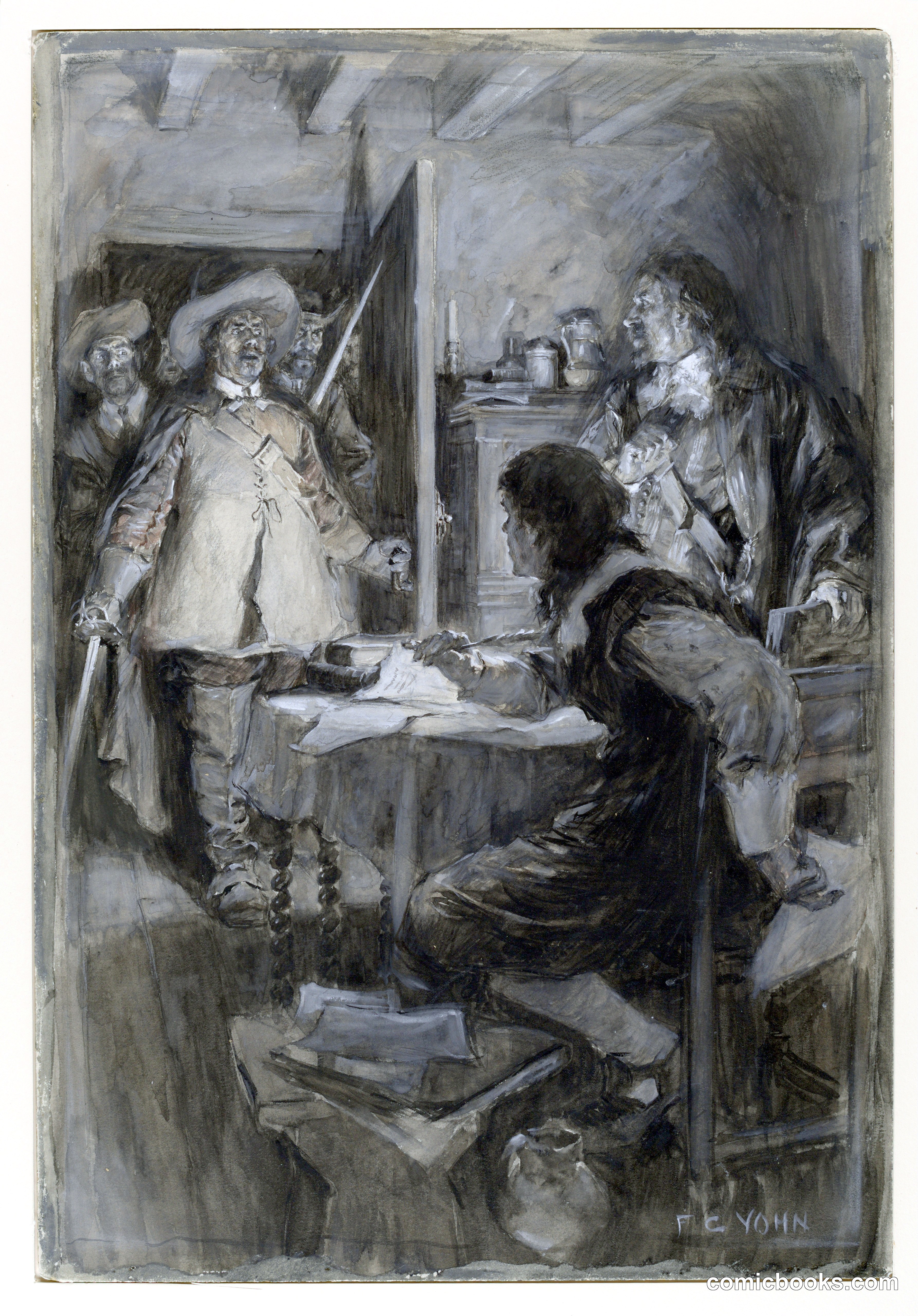 Arrest of Major Wildman